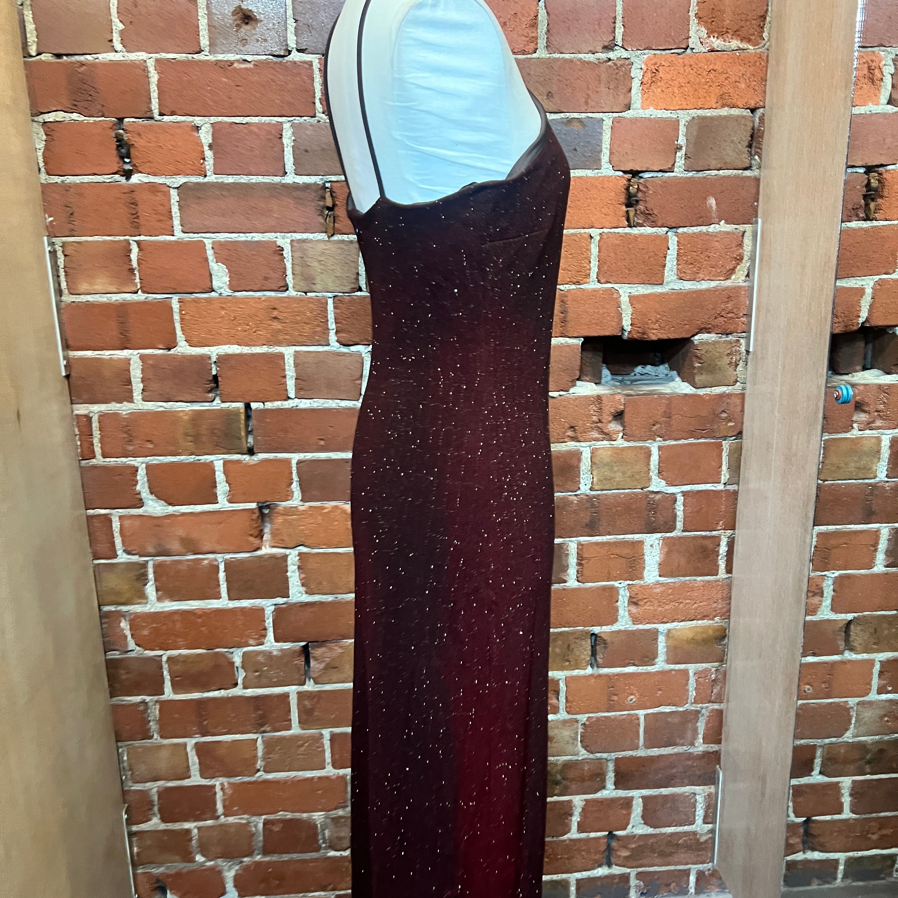 USA DESIGNER Y2K sparkle gown