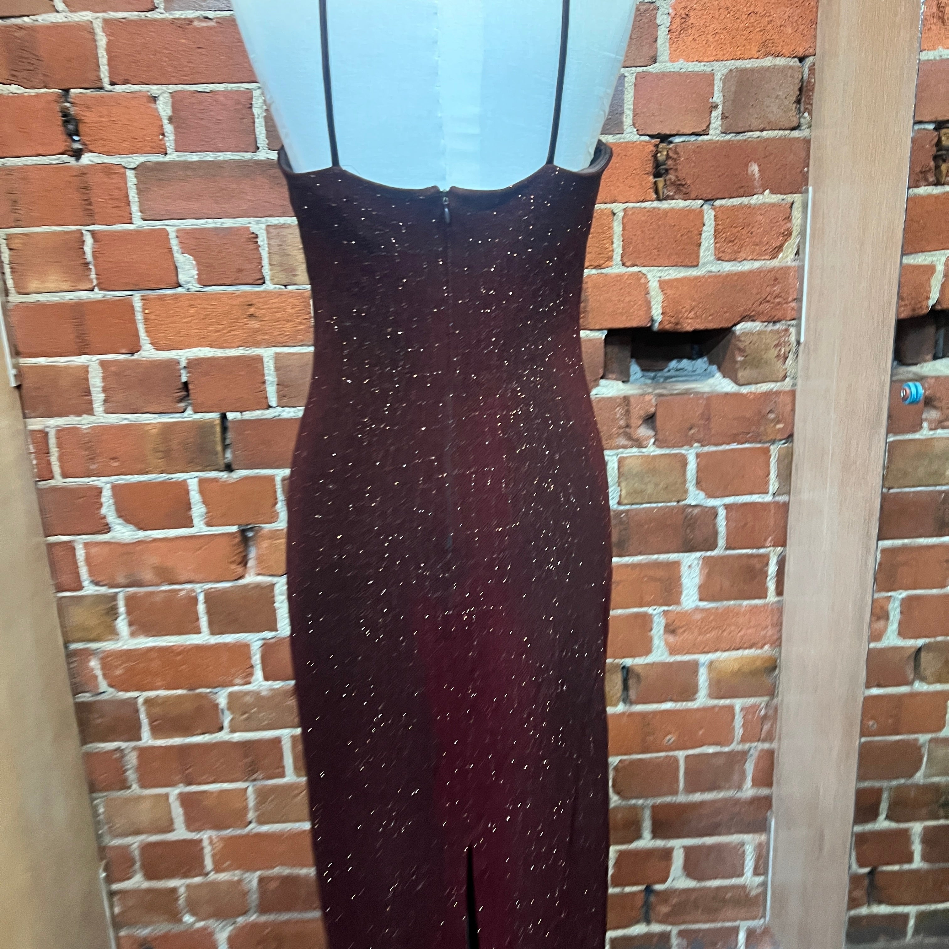 USA DESIGNER Y2K sparkle gown