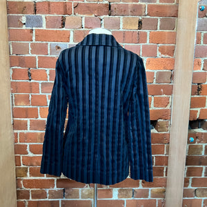 LISA LAW Y2K striped jacket