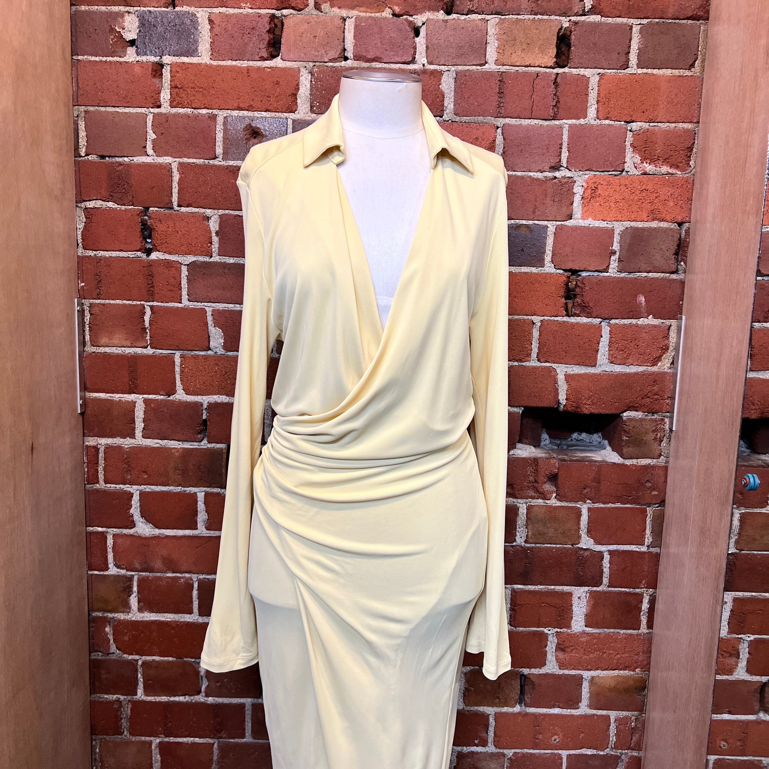 PARIS GEORGIA drape gown