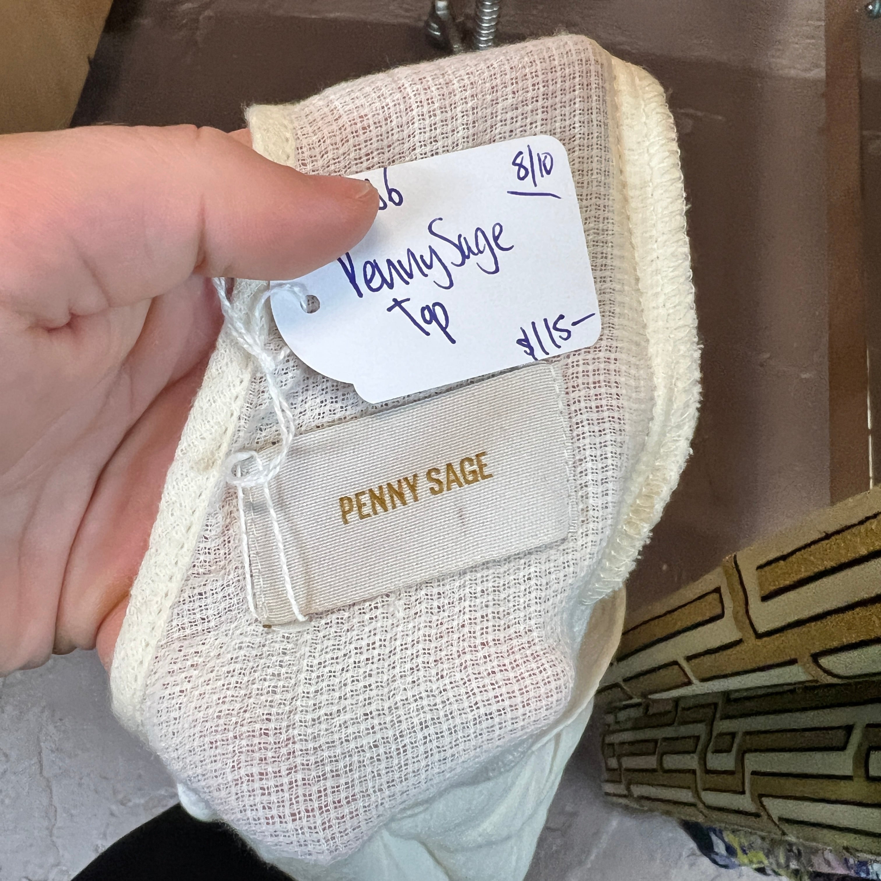 PENNY SAGE cotton top