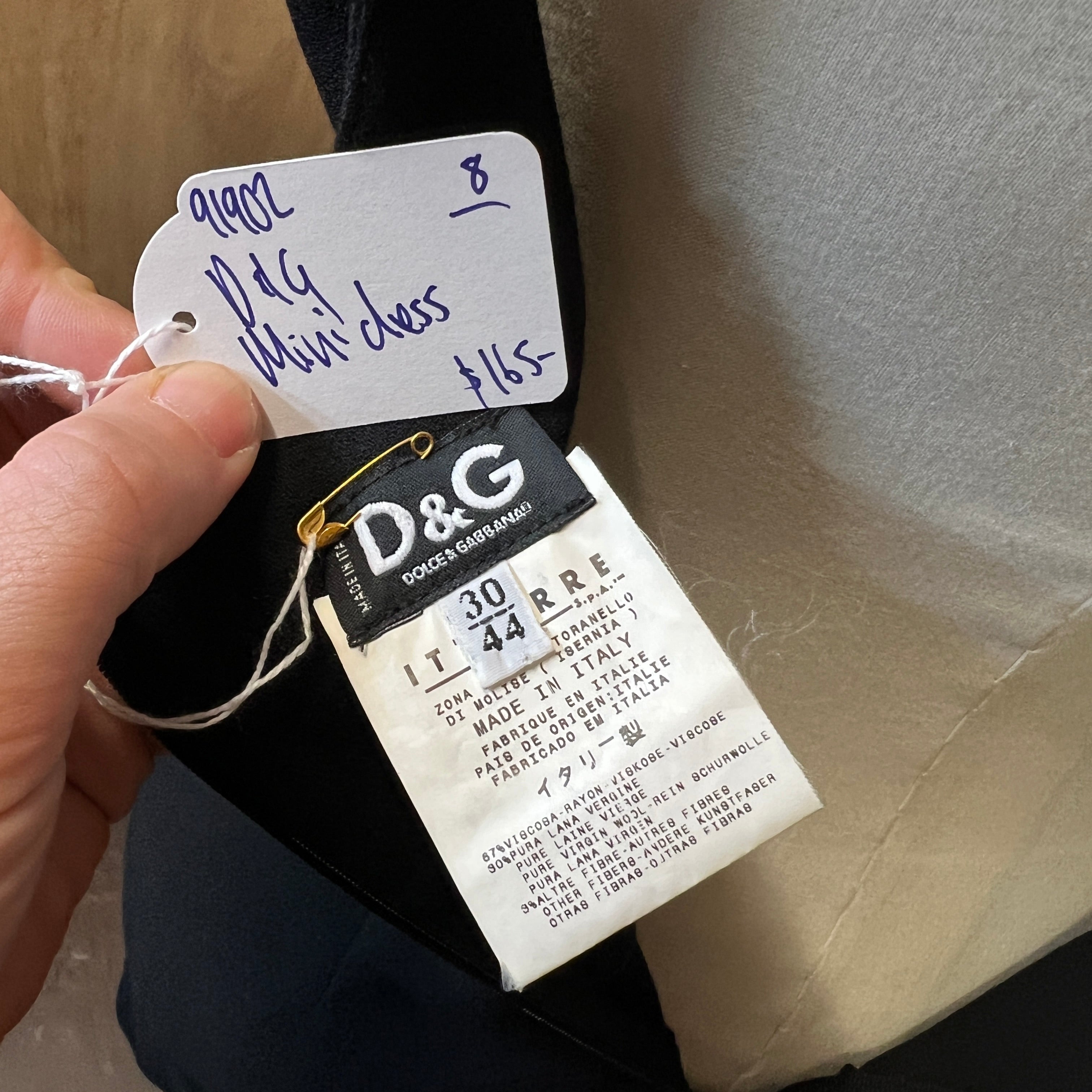 DOLCE AND GABBANA mini dress