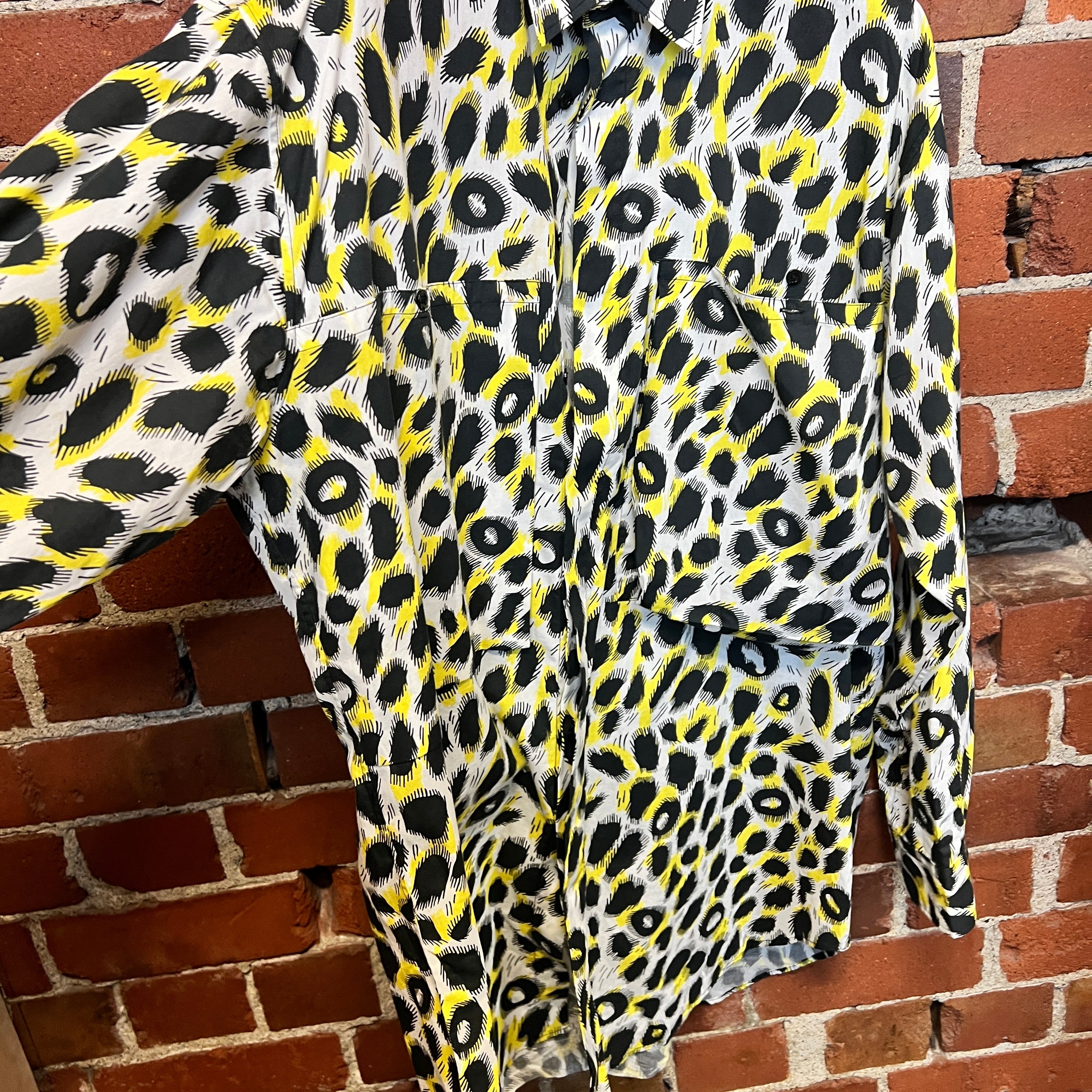 MOSCHINO leopard shirt