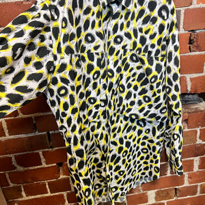 MOSCHINO leopard shirt