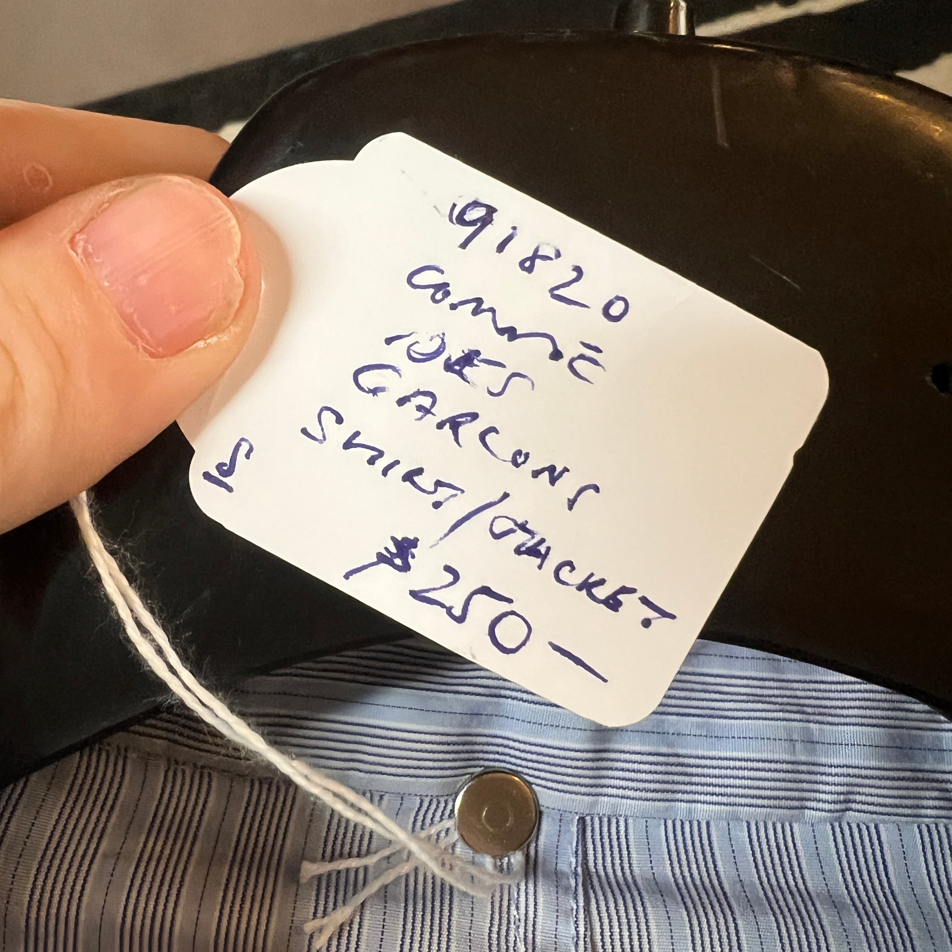 COMME DES GARCONS shirt style jacket