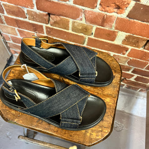 MARNI denim sandals 41