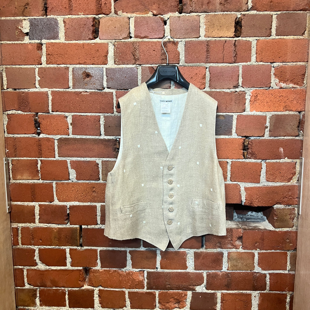 ISSEY MIYAKE 1980's linen vest