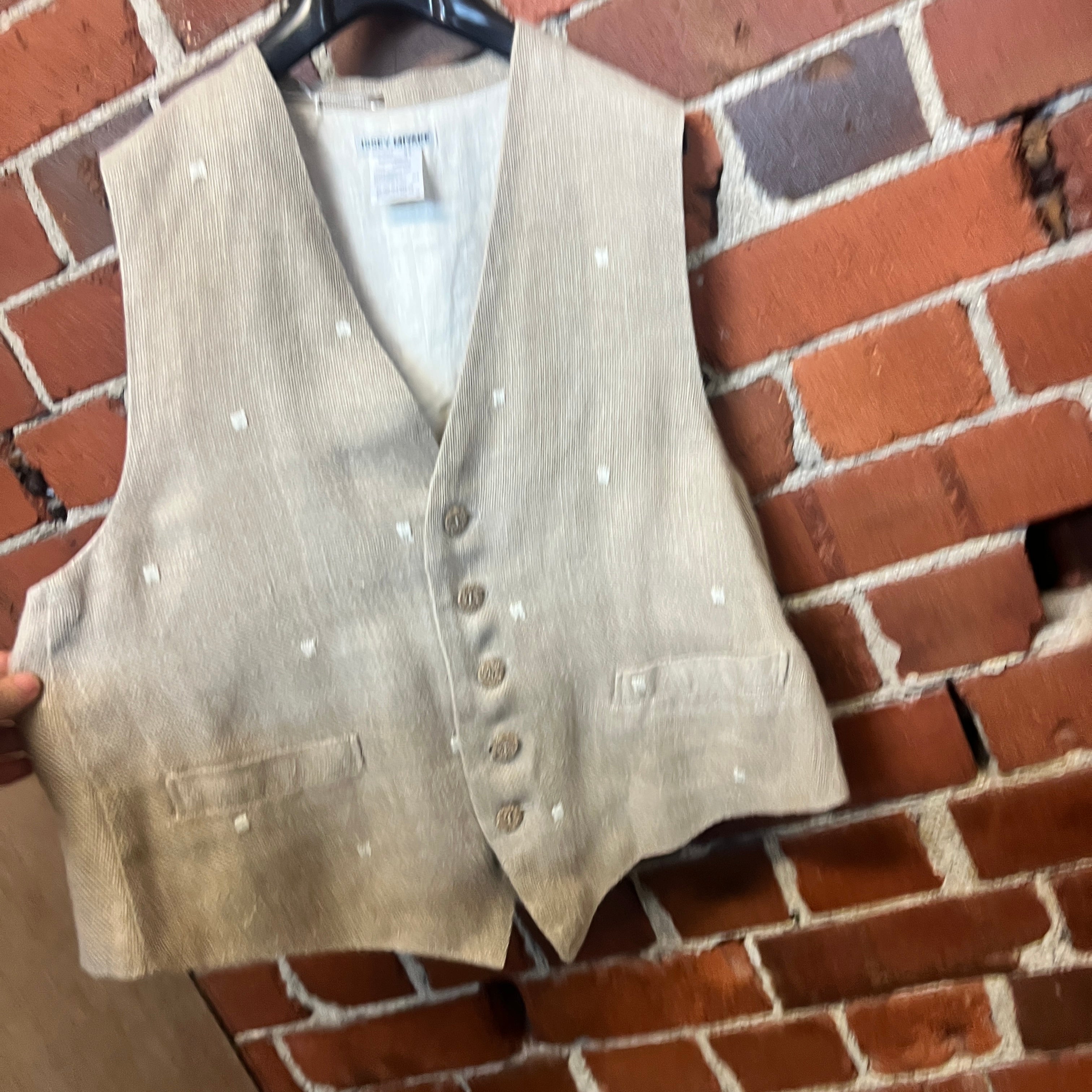 ISSEY MIYAKE 1980's linen vest