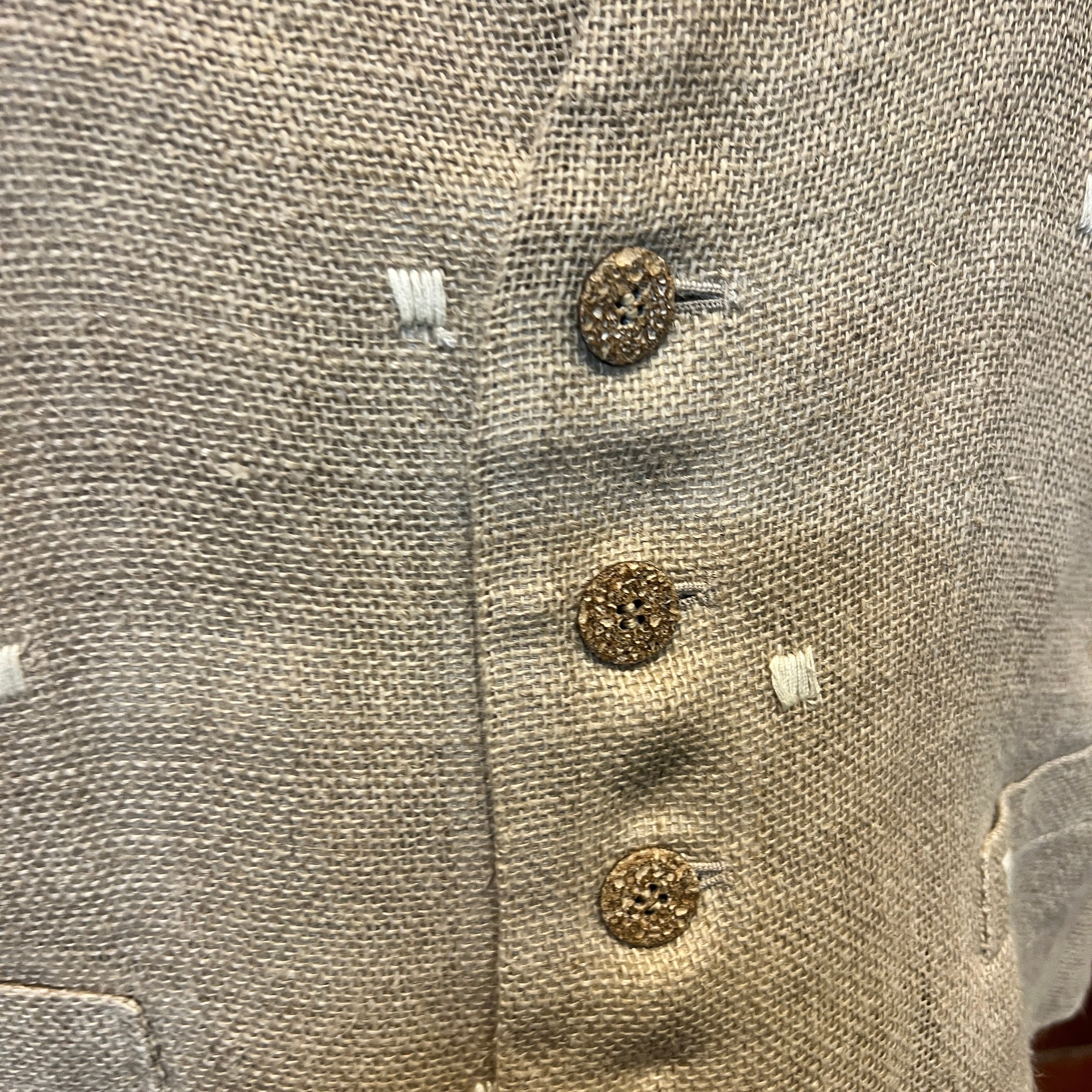 ISSEY MIYAKE 1980's linen vest