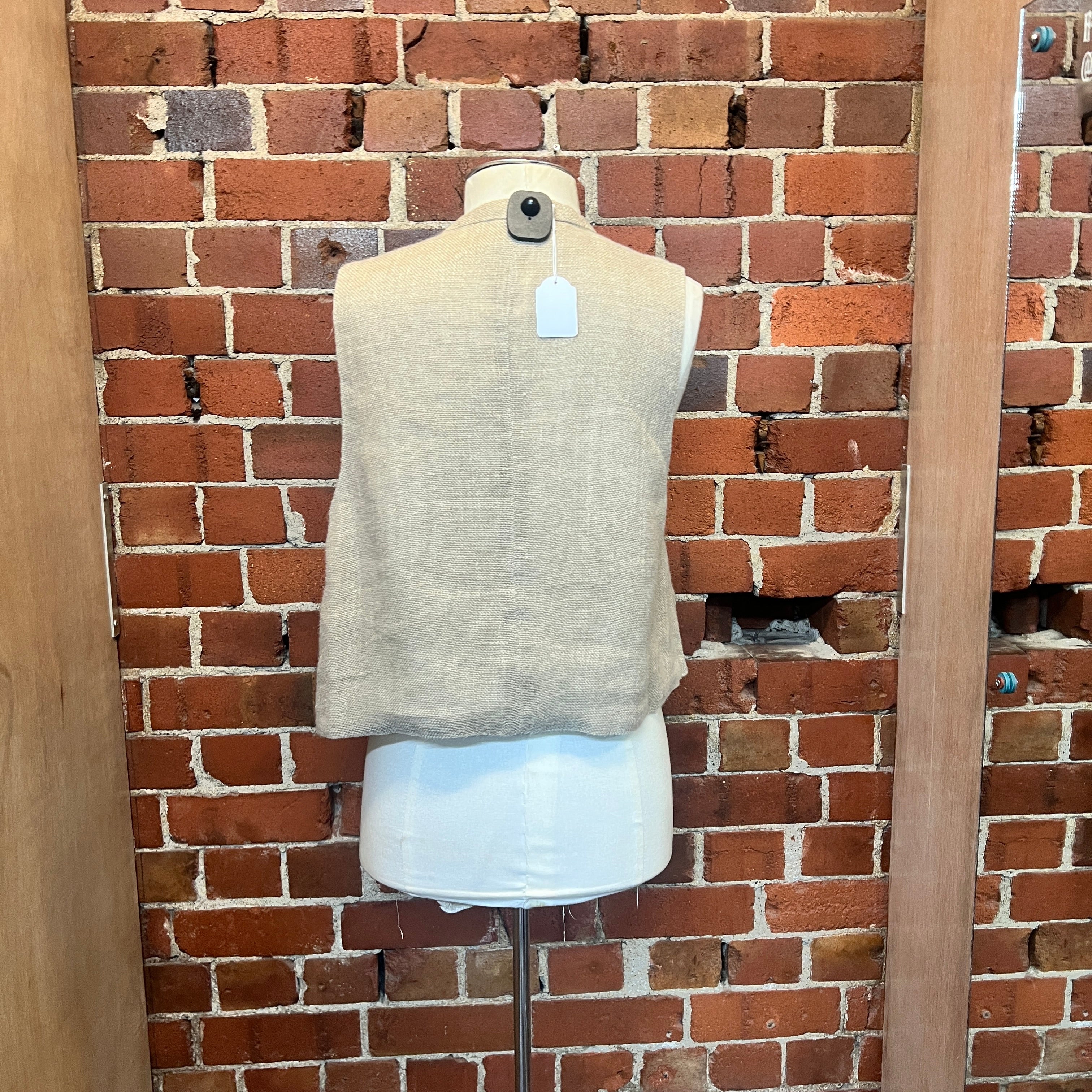 ISSEY MIYAKE 1980's linen vest