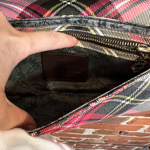 VIVIENNE WESTWOOD tartan handbag