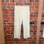 GANNI white jeans