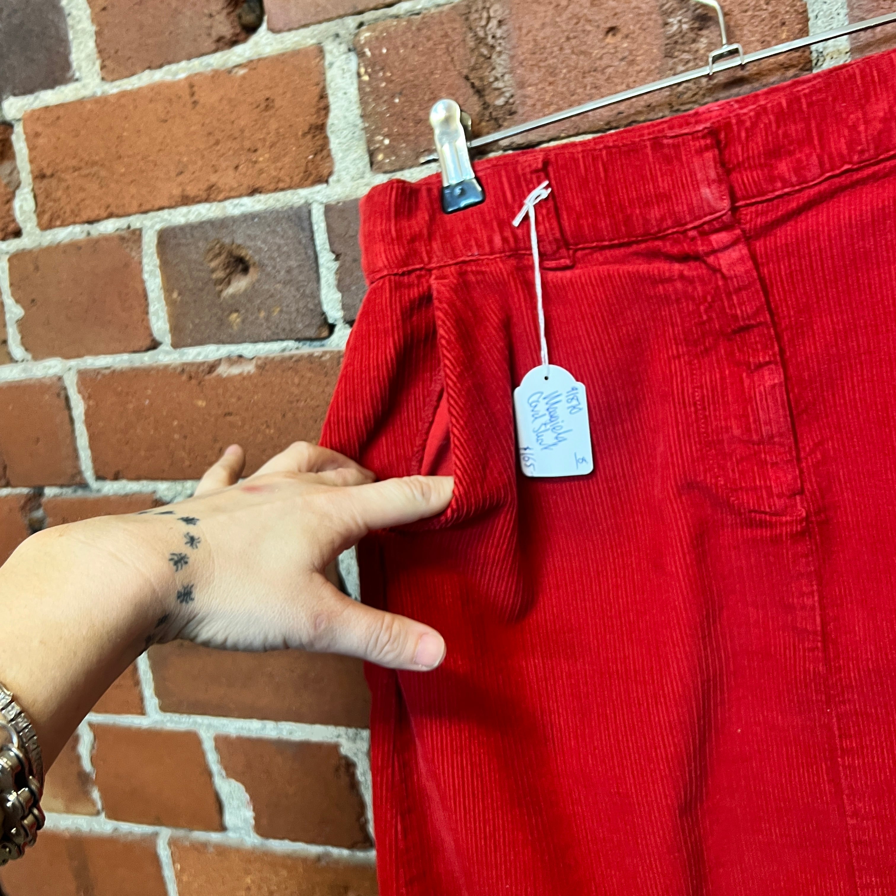 MARGILEA Y2K MM6 corduroy skirt