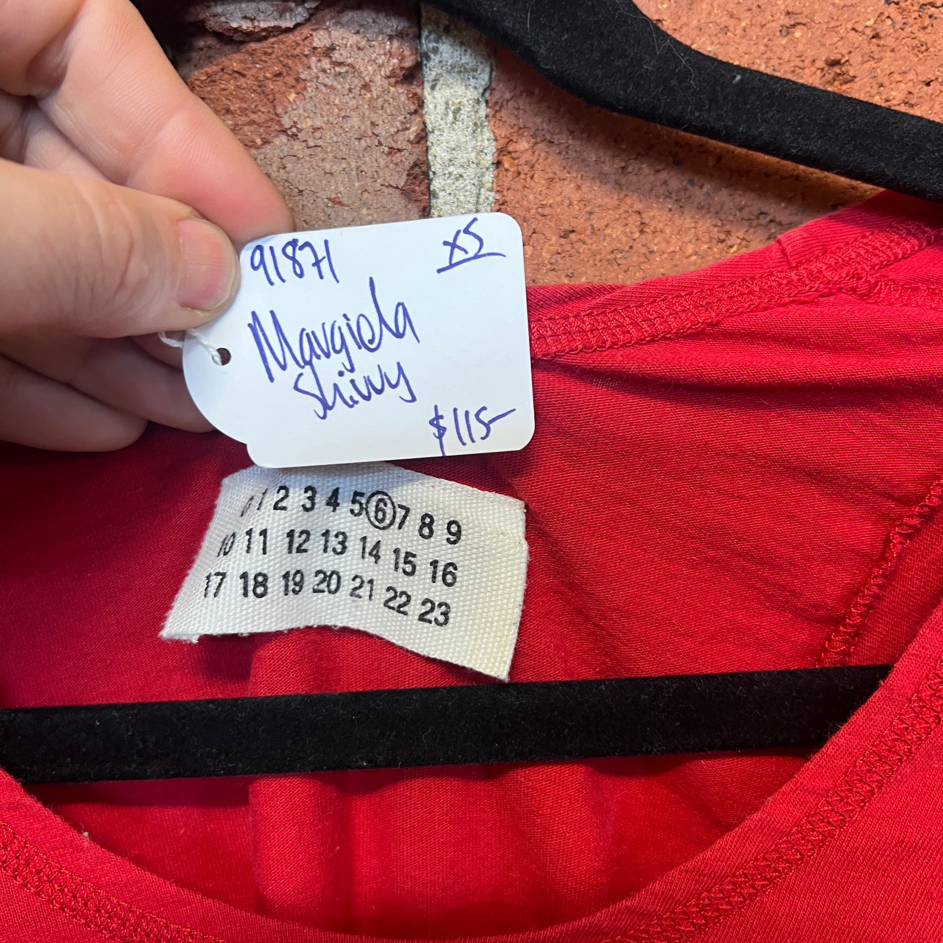 MARTIN MARGIELA MM6 top