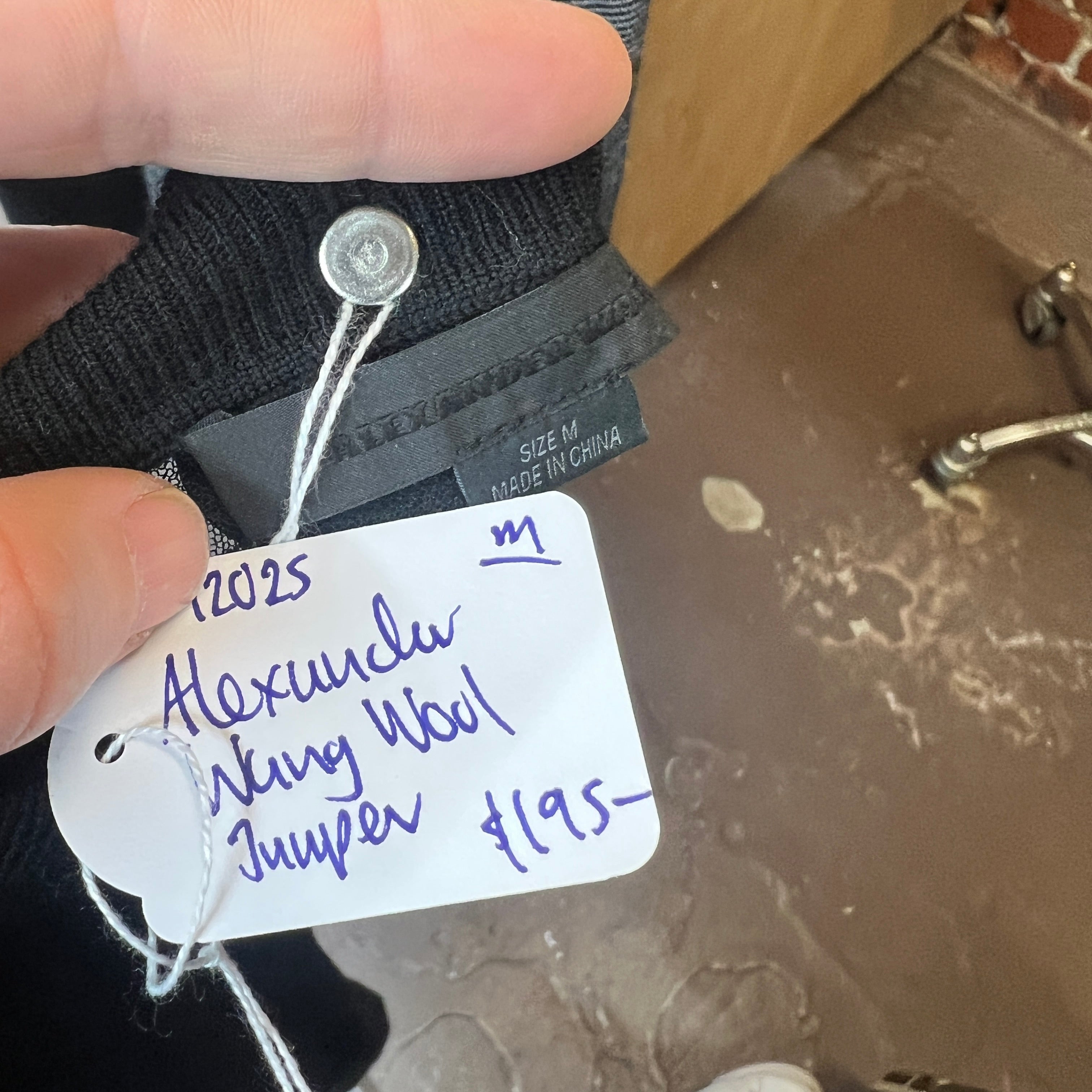 ALEXANDER WANG wool jumper