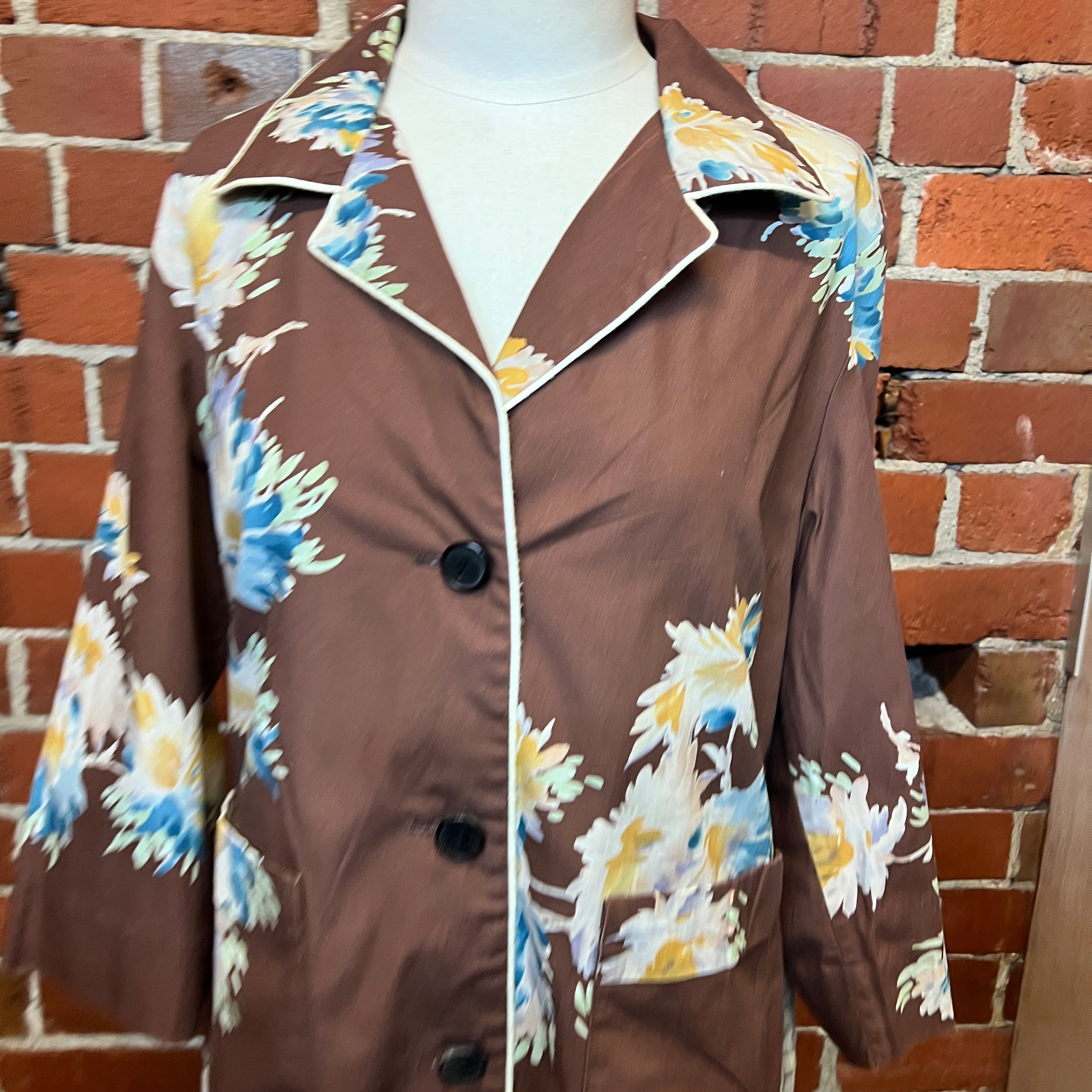 DRIES VAN NOTEN mixed fabric shirt