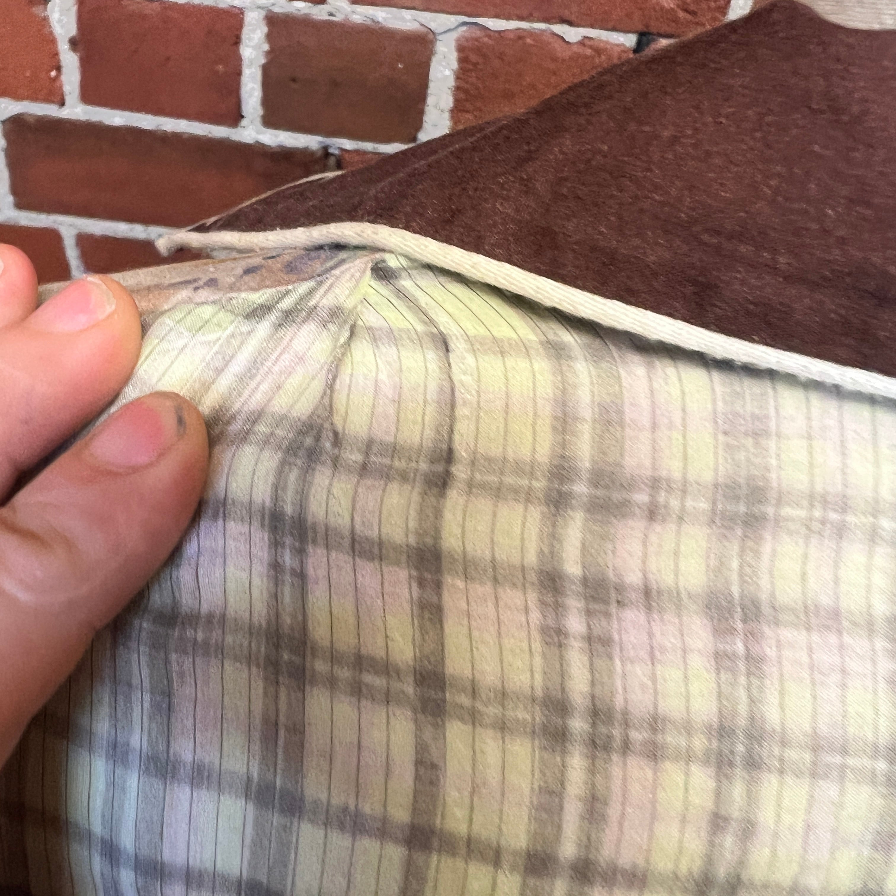 DRIES VAN NOTEN mixed fabric shirt