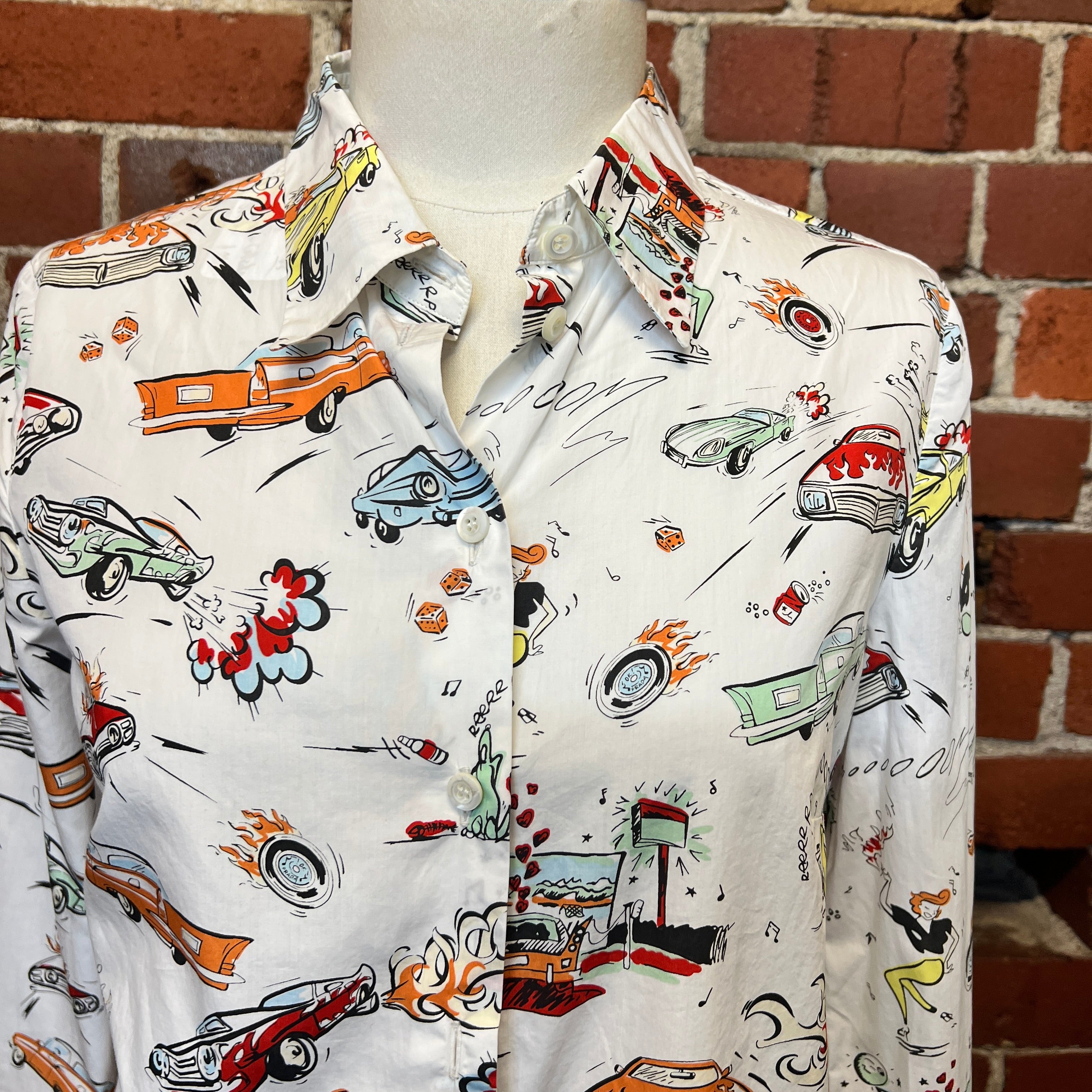 PRADA 2012 car collection shirt
