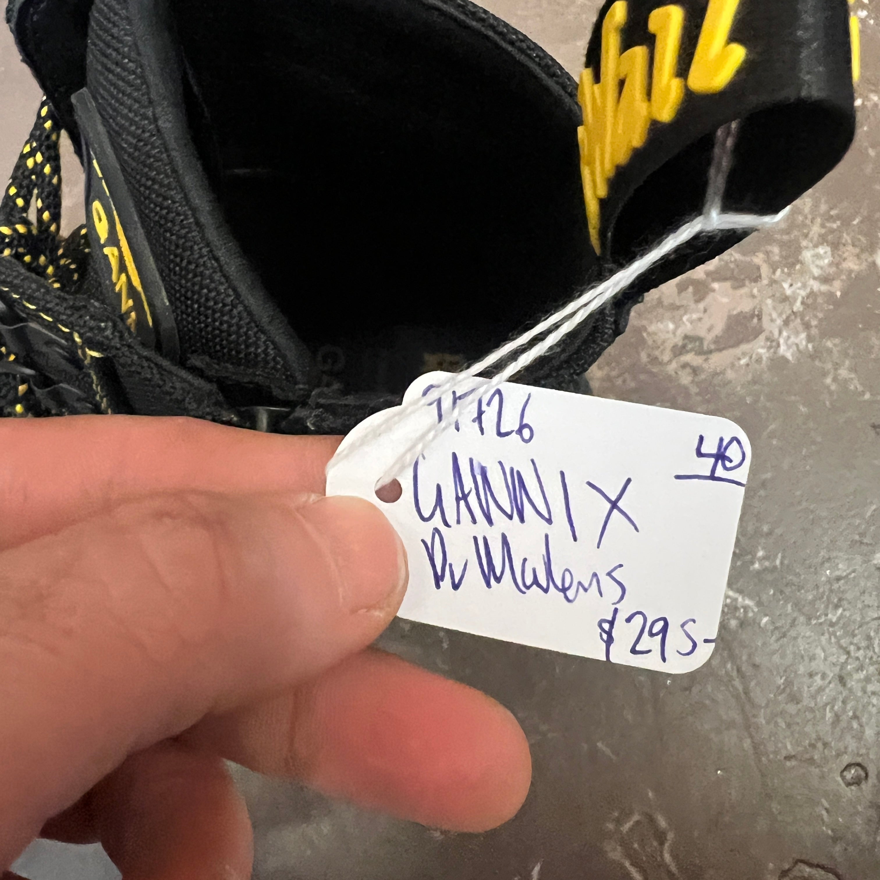 GANNI X DR MARTENS boots 40