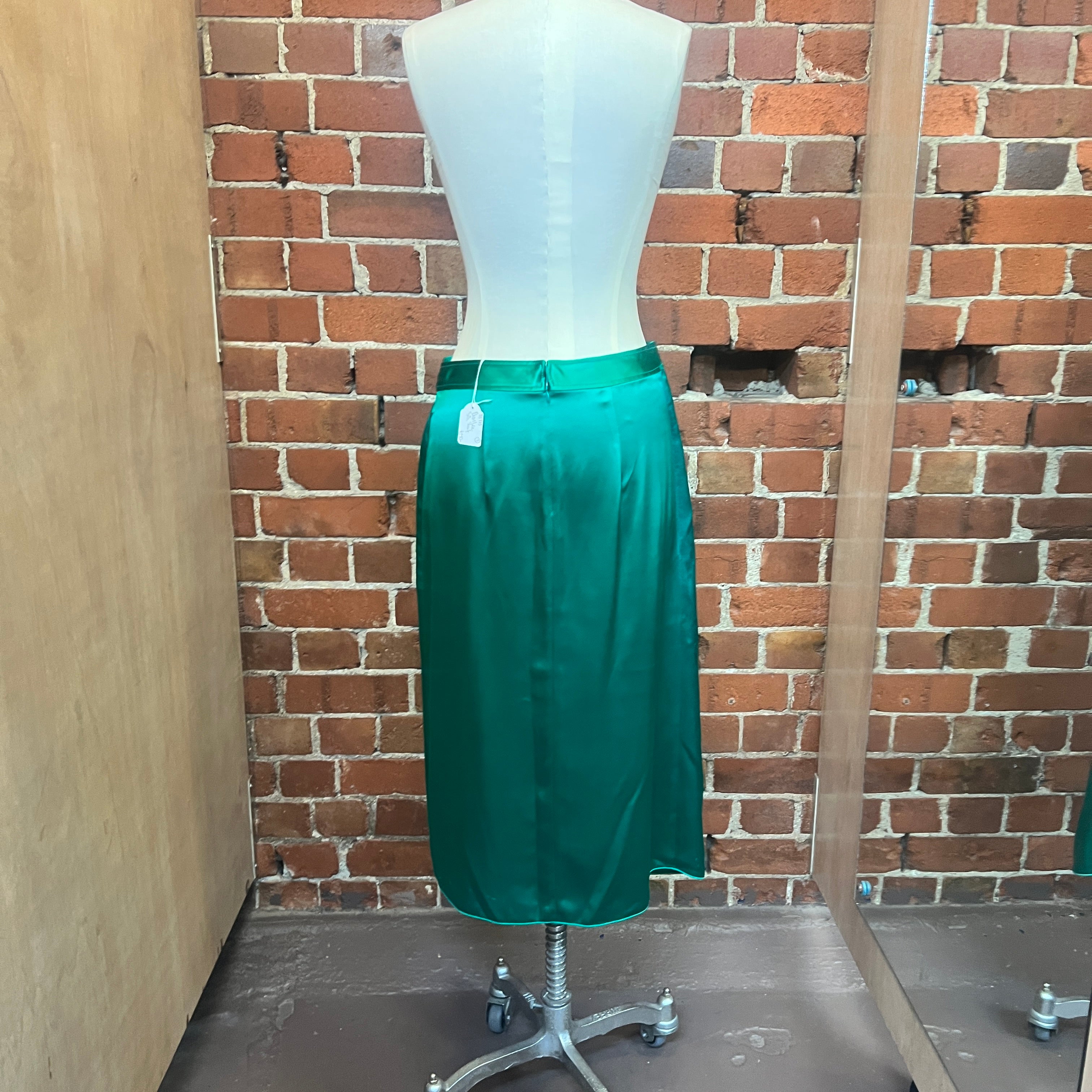 DION LEE silk skirt