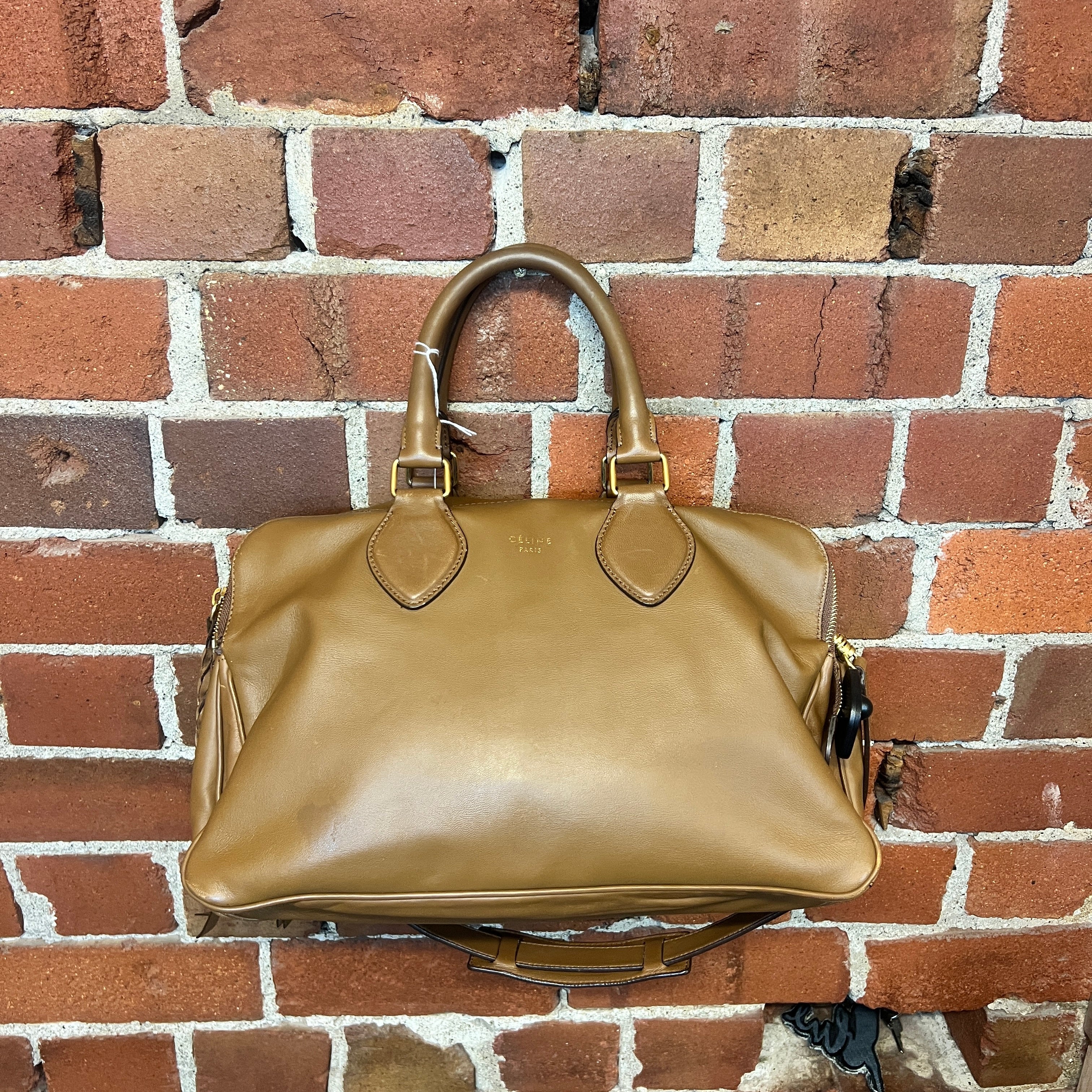 CELINE TRIPTYQUE leather handbag