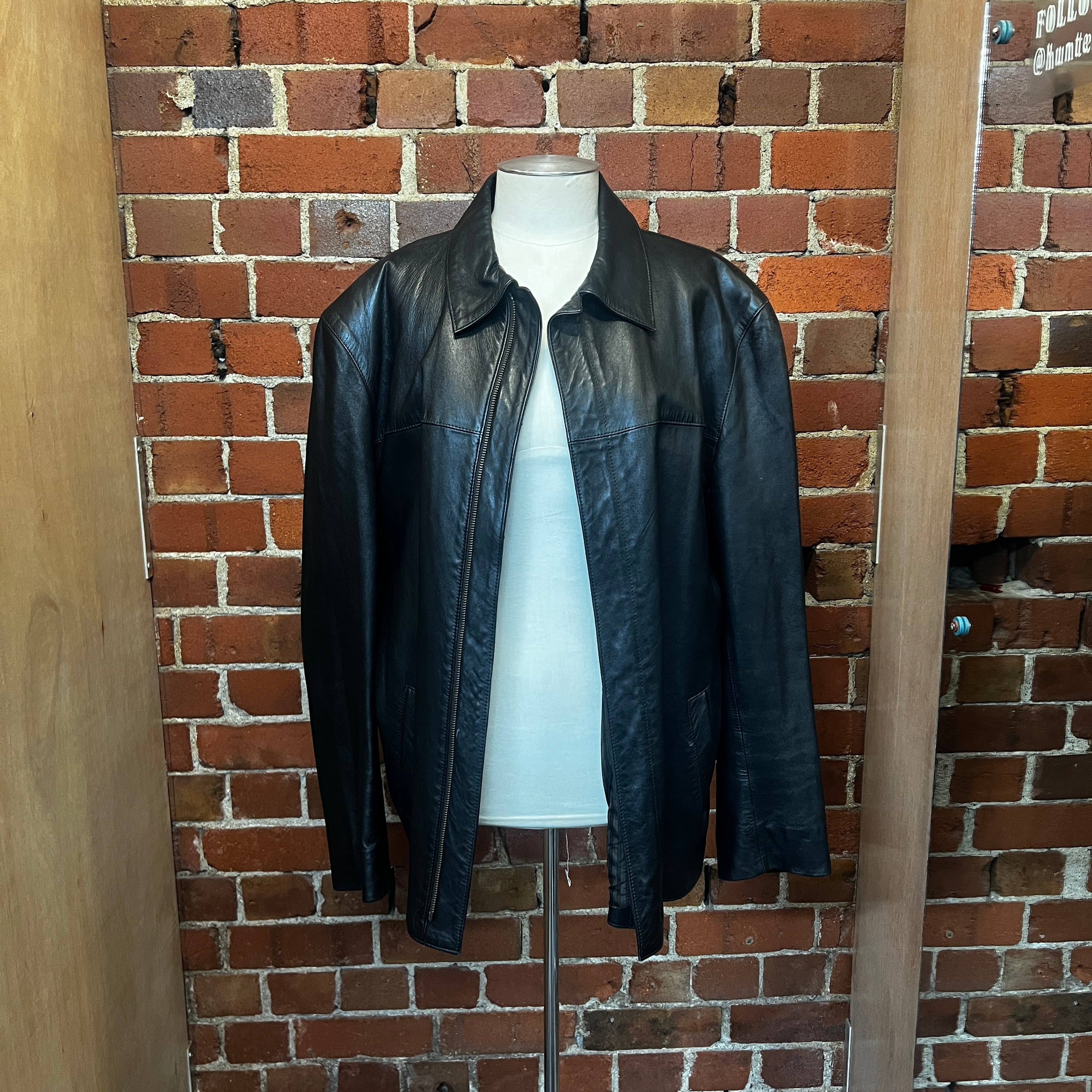 90'S LEATHER JACKET – Wellington Hunters and Collectors
