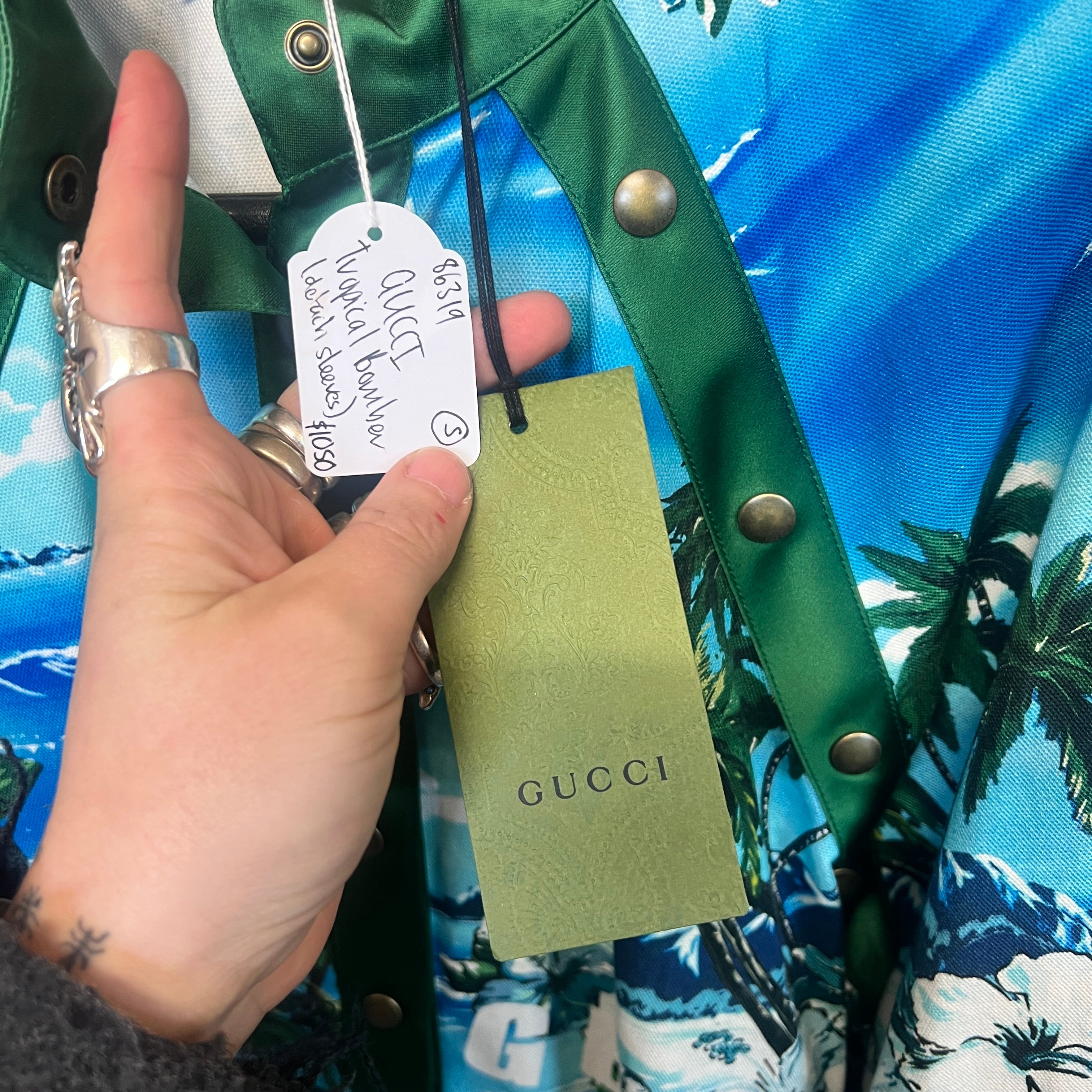 GUCCI Los Angeles bomber jacket