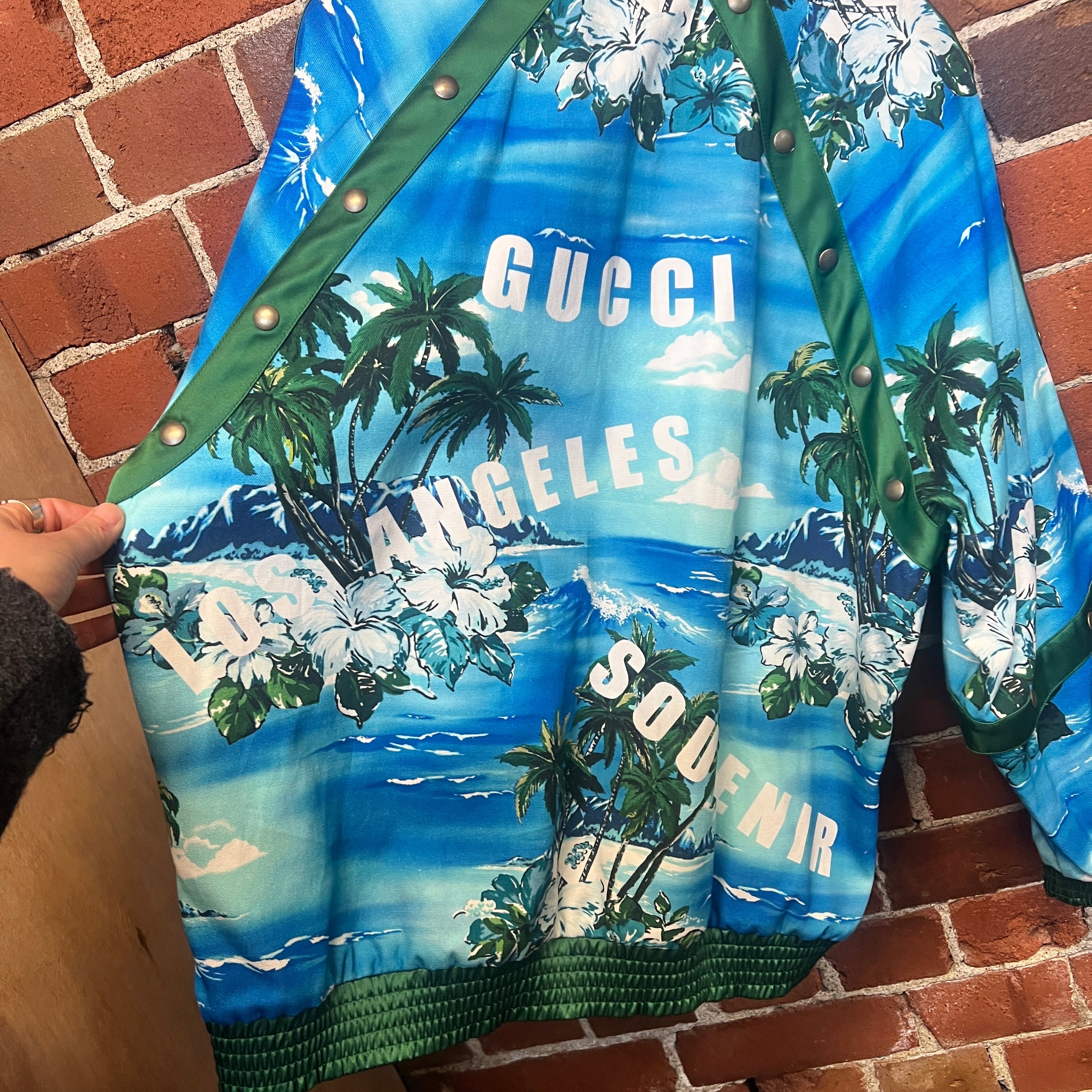 GUCCI Los Angeles bomber jacket