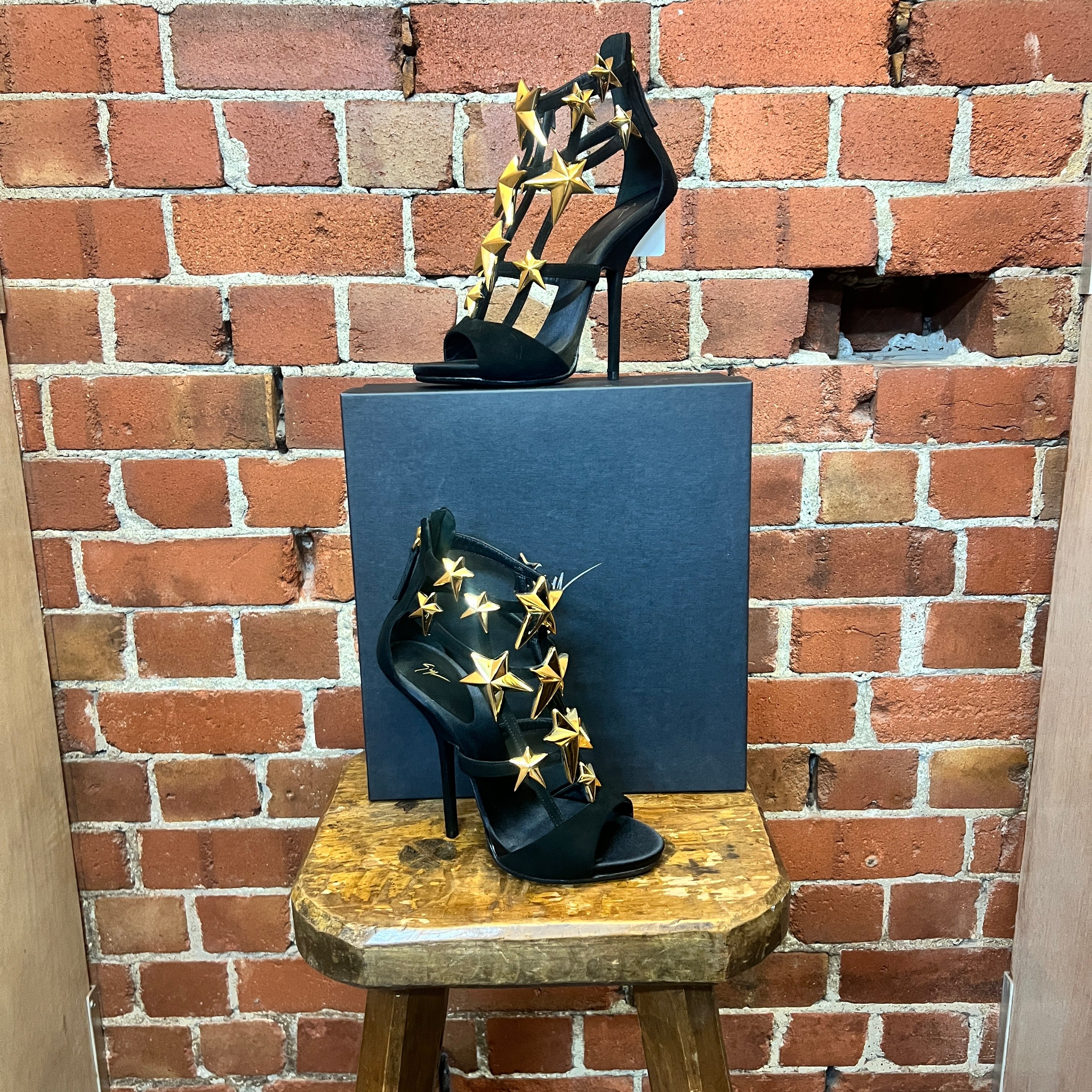 GIUSEPPE ZANOTTI sexy star high heels 39
