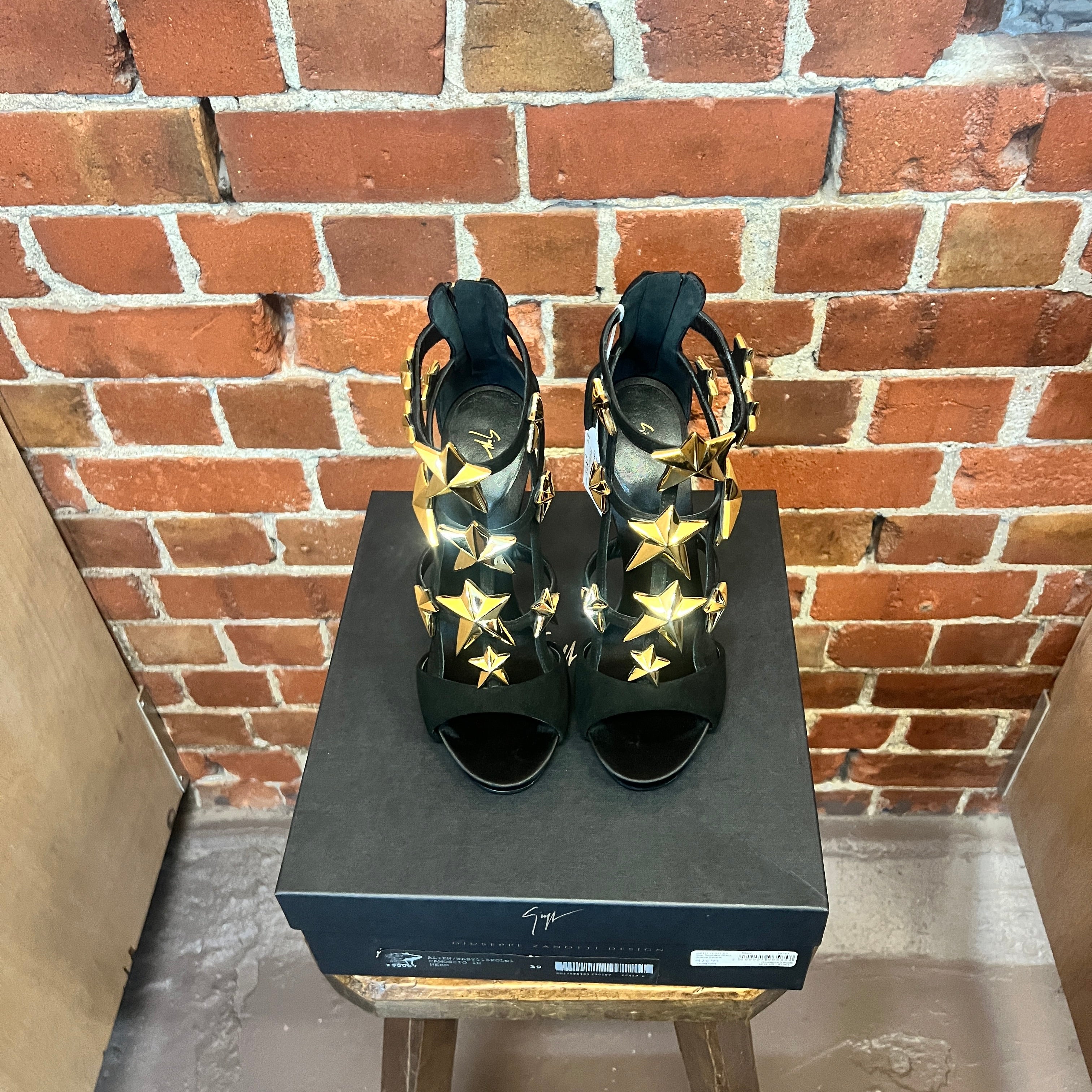 GIUSEPPE ZANOTTI sexy star high heels 39