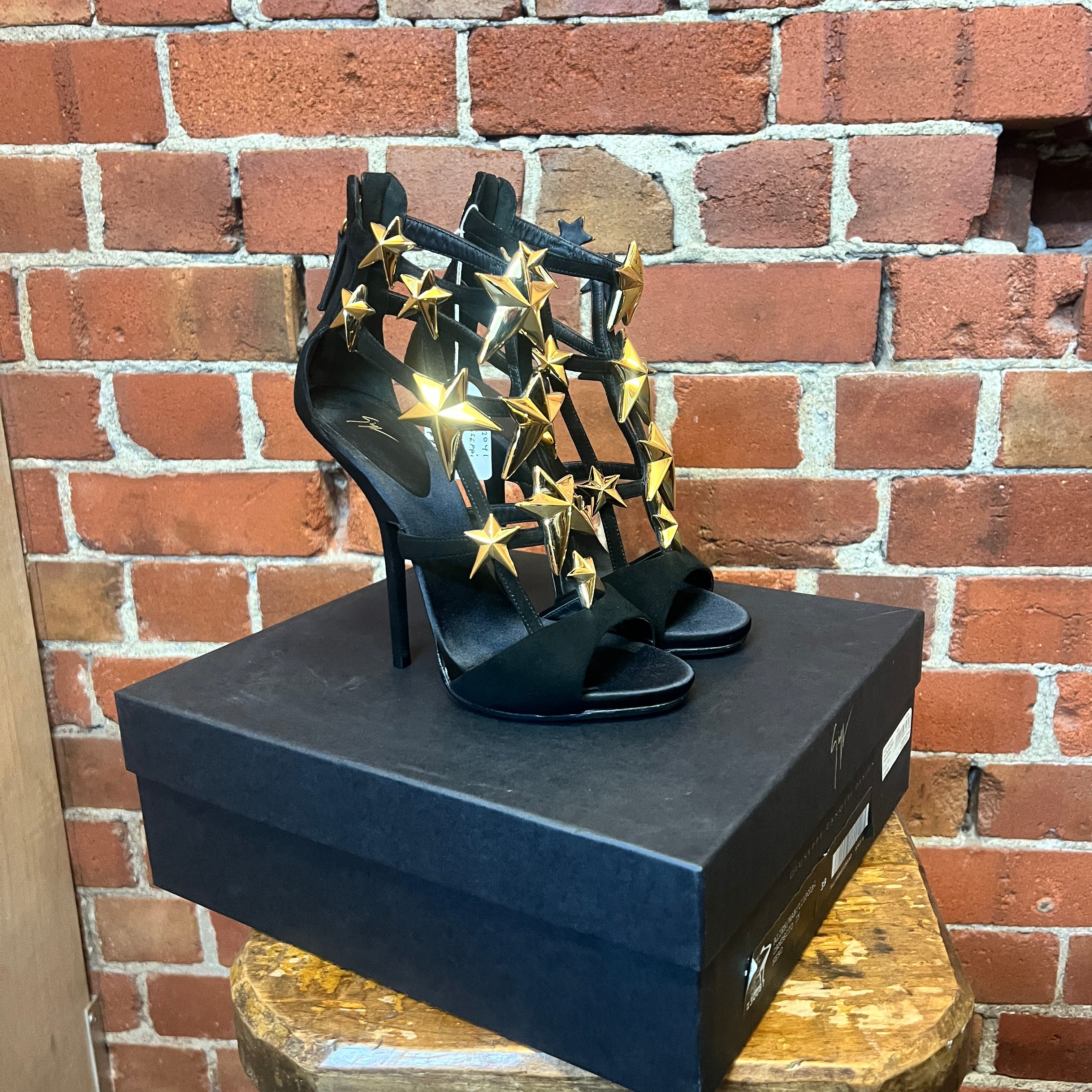 GIUSEPPE ZANOTTI sexy star high heels 39