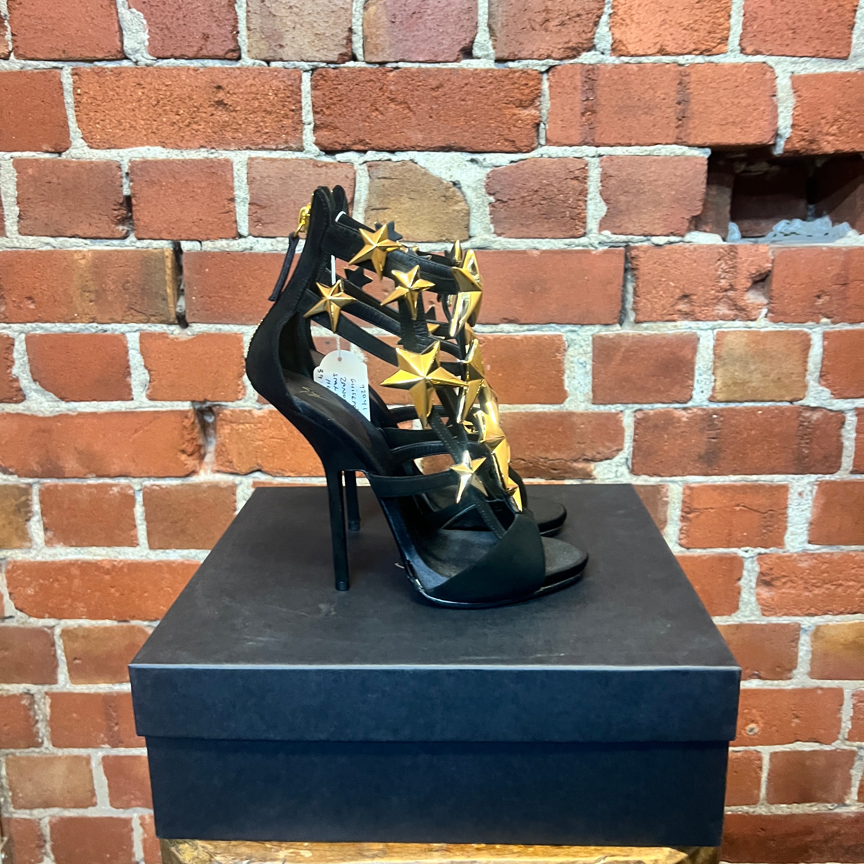 GIUSEPPE ZANOTTI sexy star high heels 39