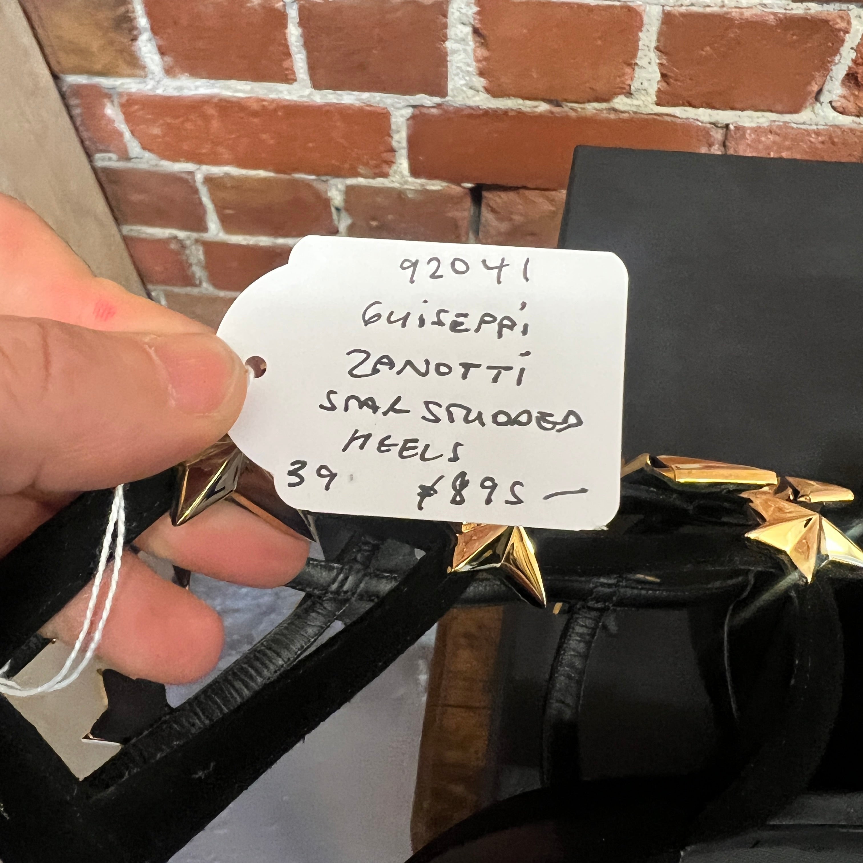 GIUSEPPE ZANOTTI sexy star high heels 39