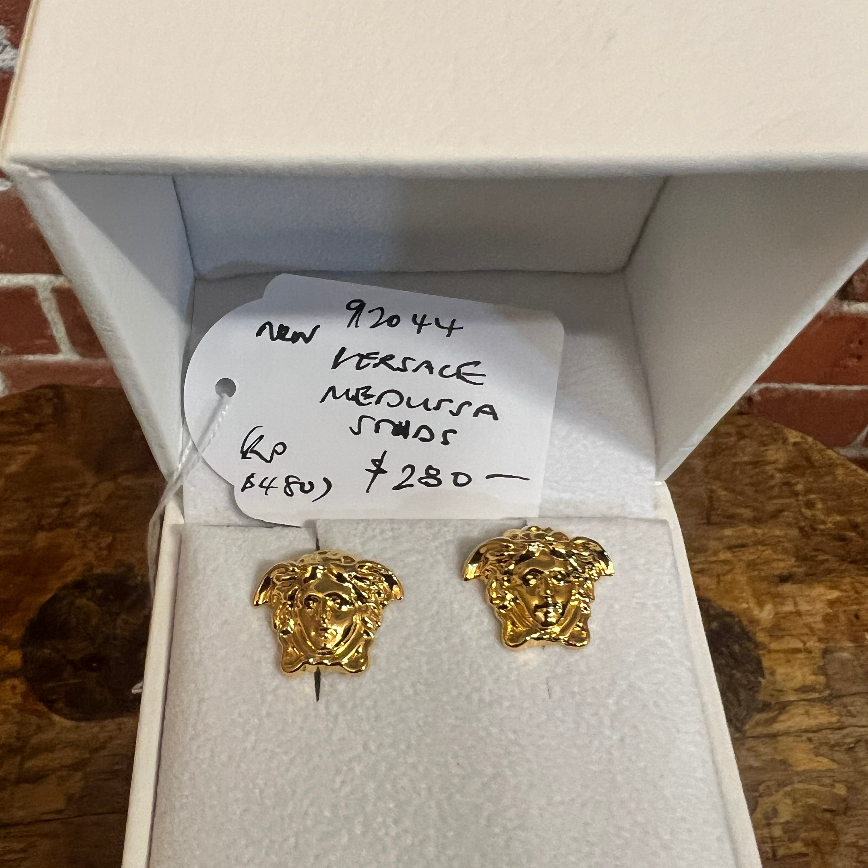 VERSACE medusa earring studs