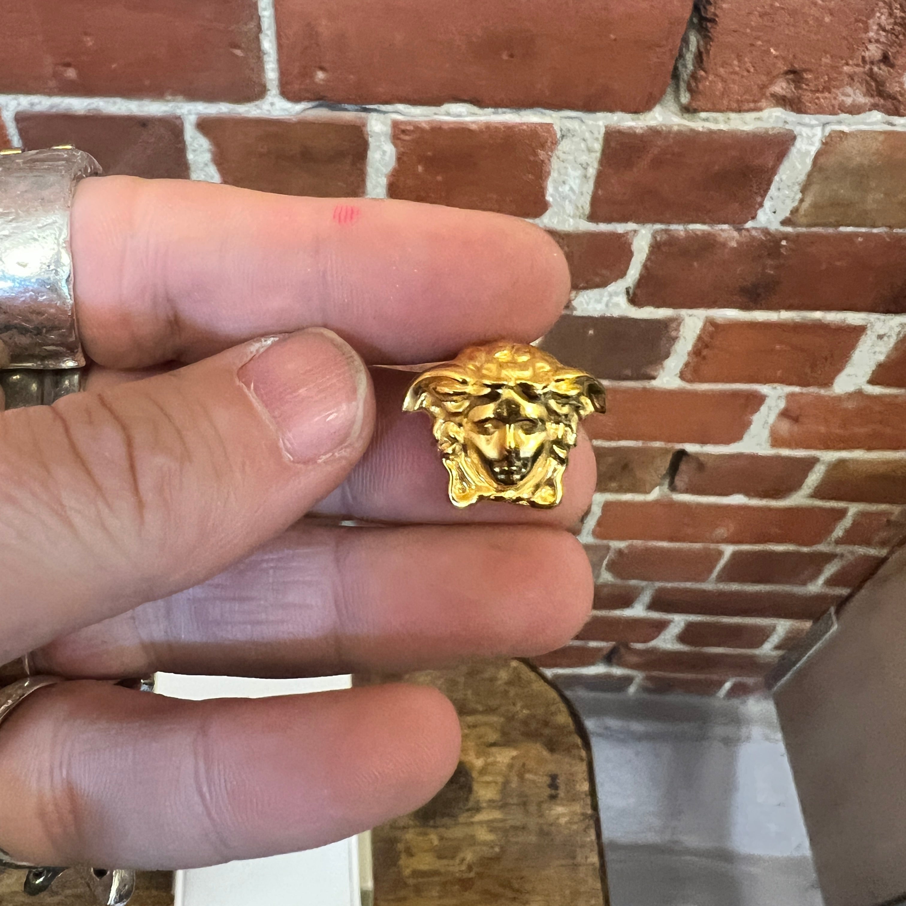 VERSACE medusa earring studs