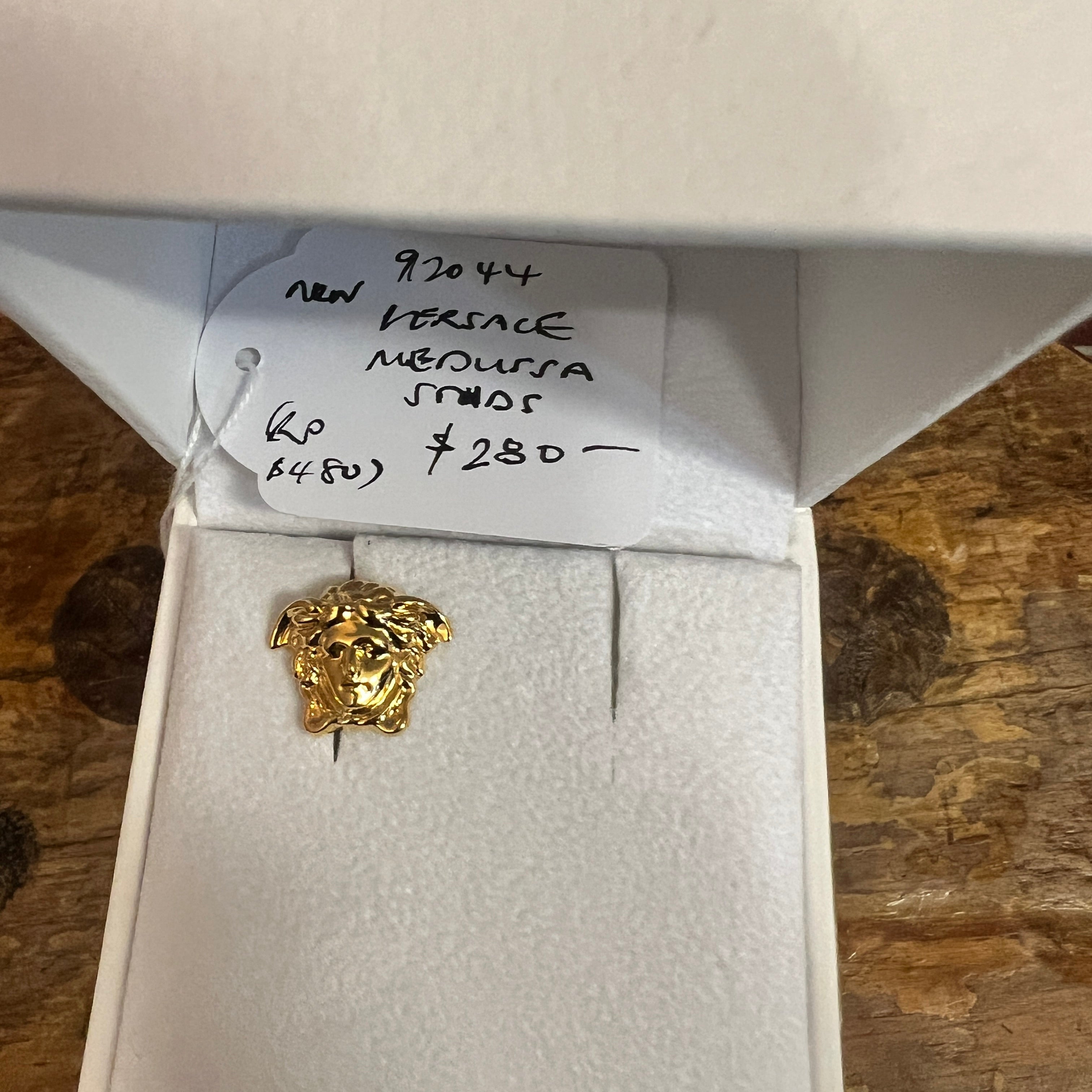 VERSACE medusa earring studs