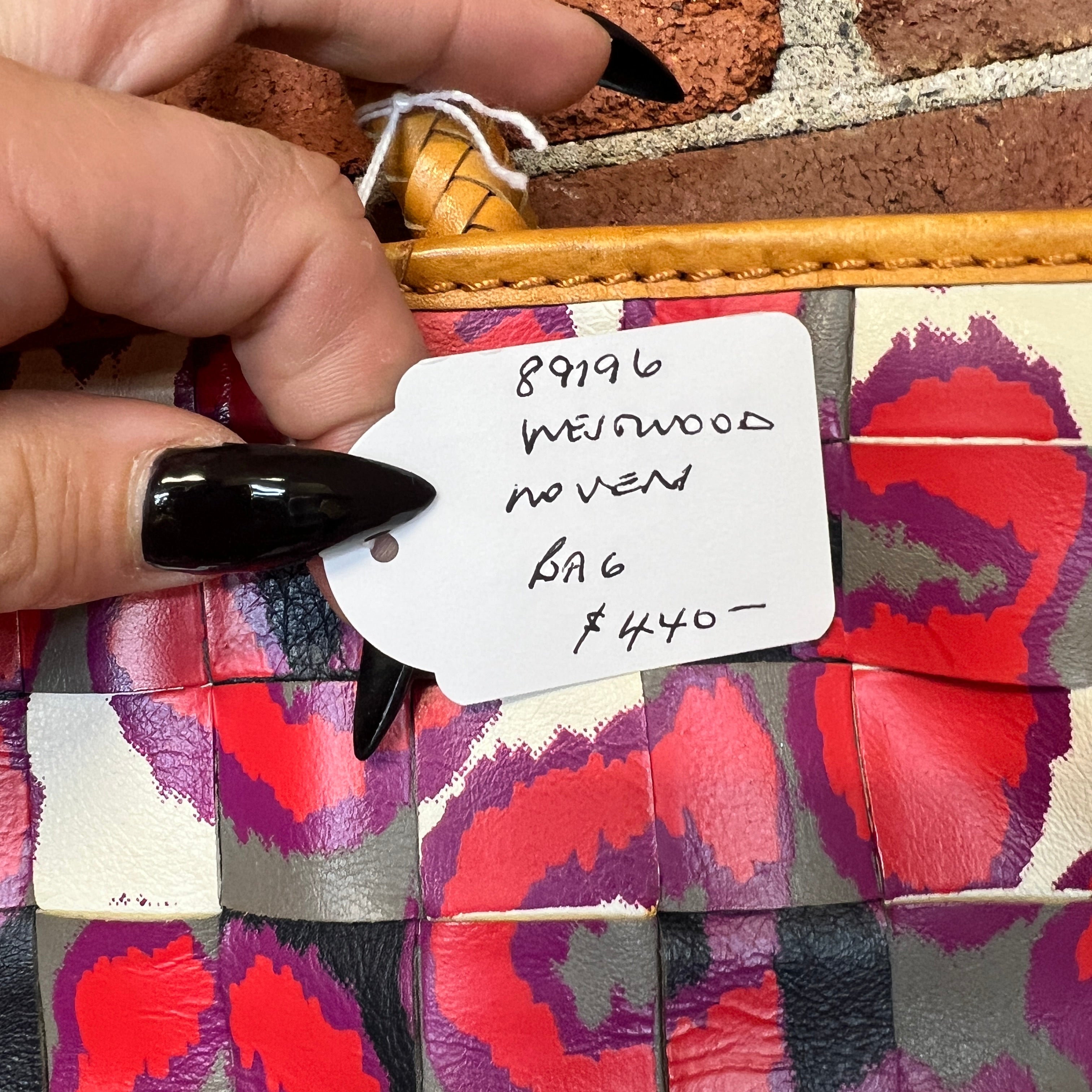 VIVIENNE WESTWOOD woven handbag