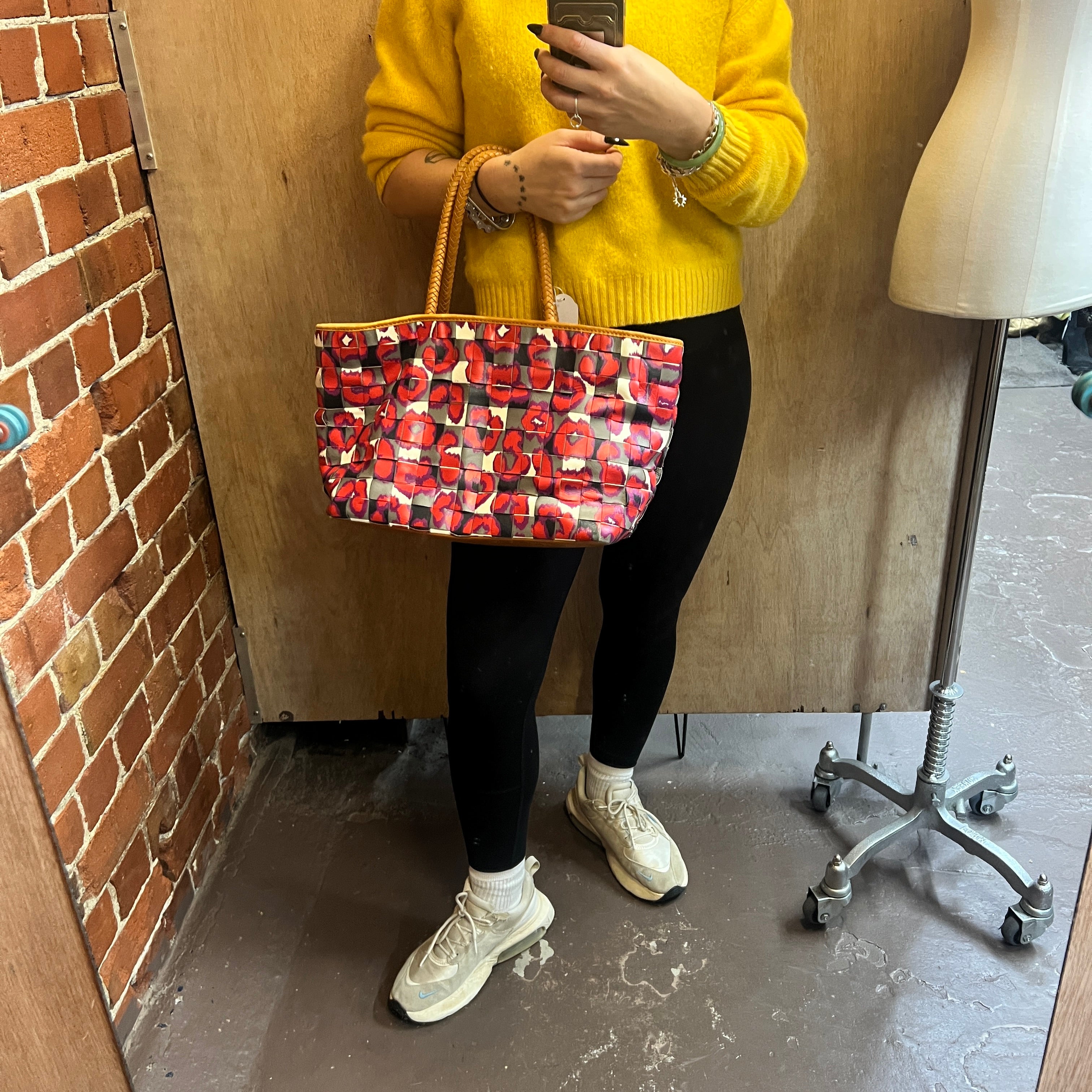 VIVIENNE WESTWOOD woven handbag