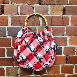 VIVIENNE WESTWOOD 1990's gingham handbag