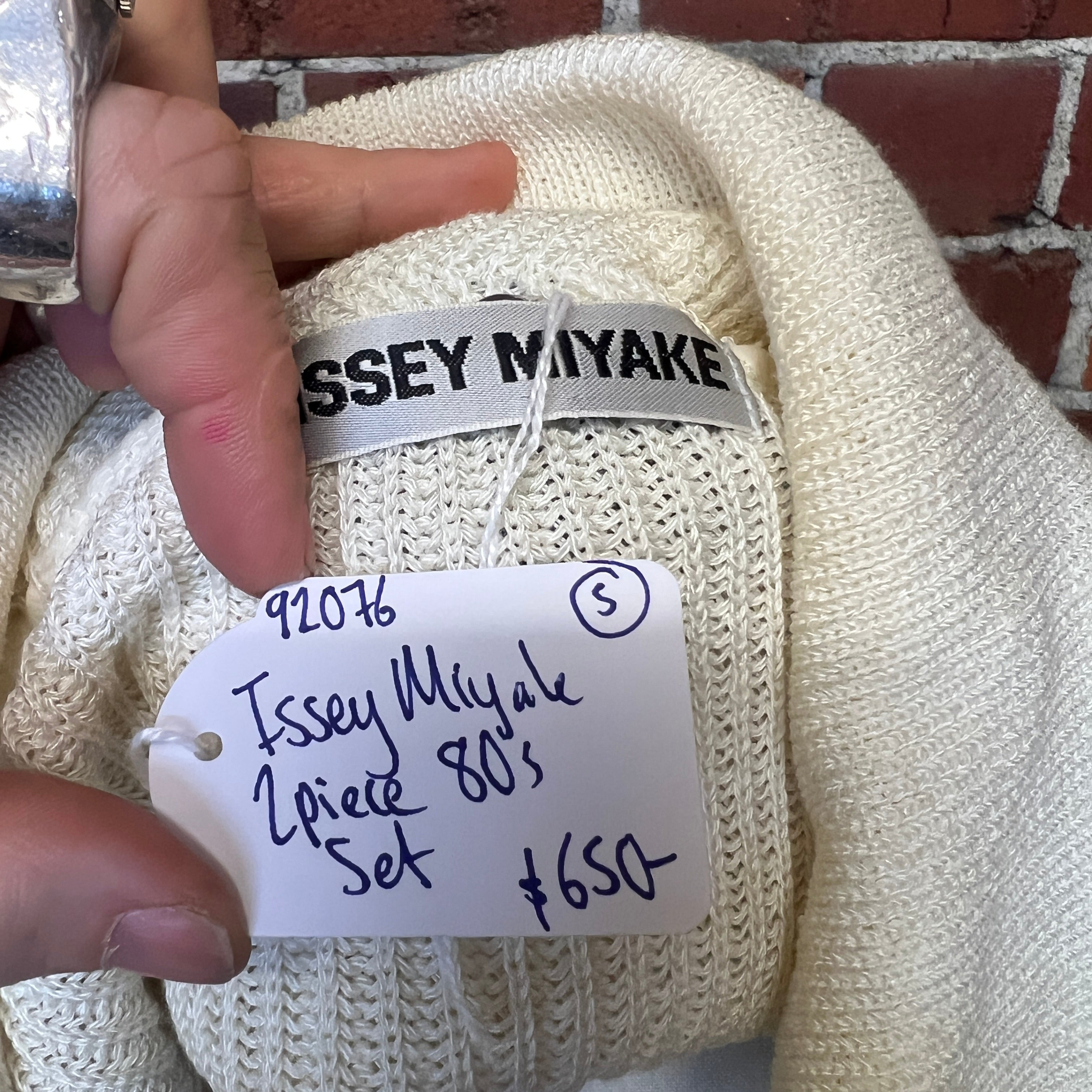 ISSEY MIYAKE 1980's 2piece set