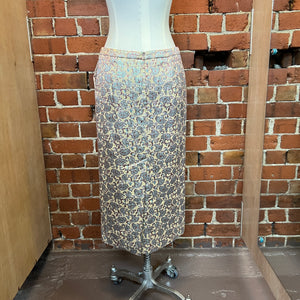 DRIES VAN NOTEN 2000's lurex skirt