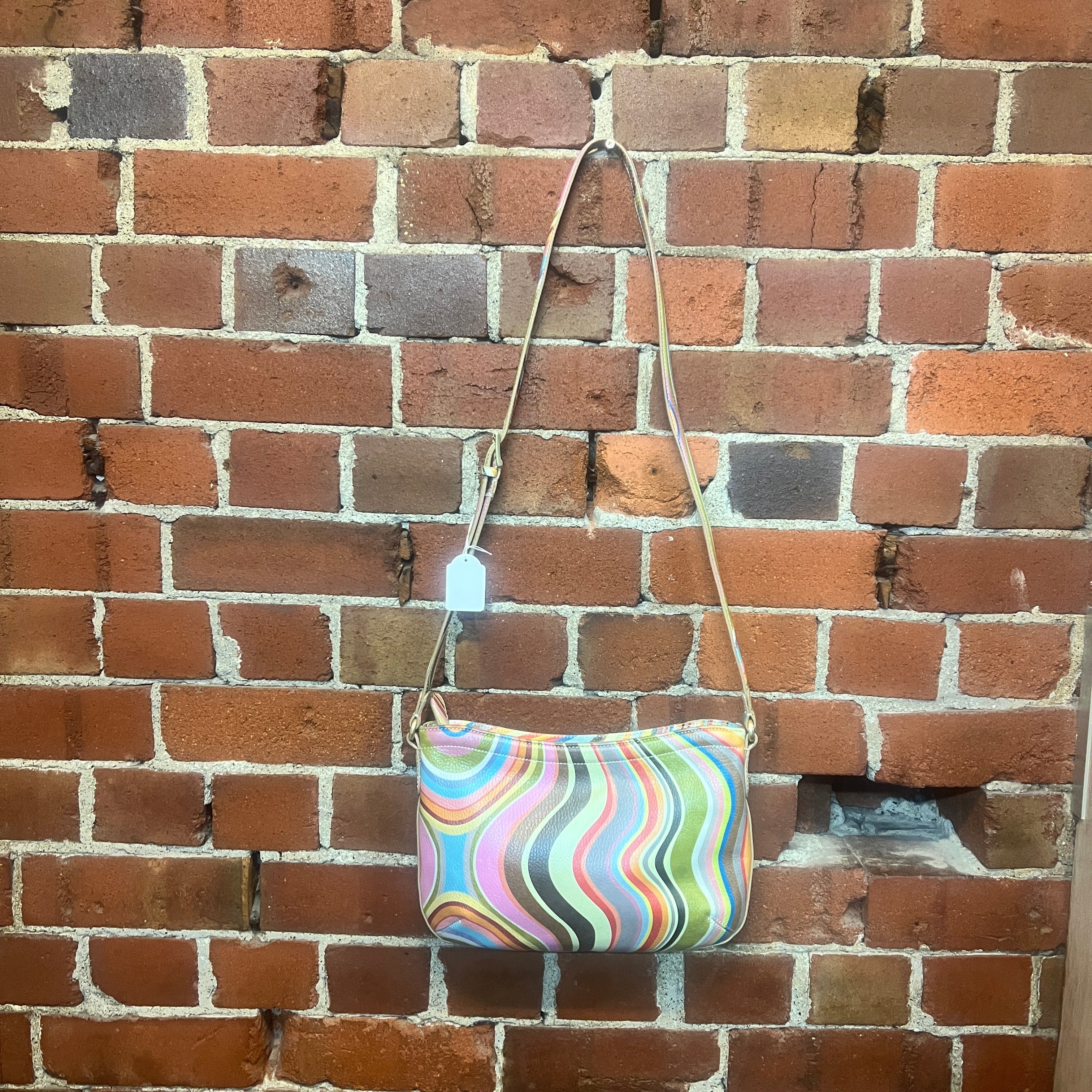 PAUL SMITH marble leather handbag