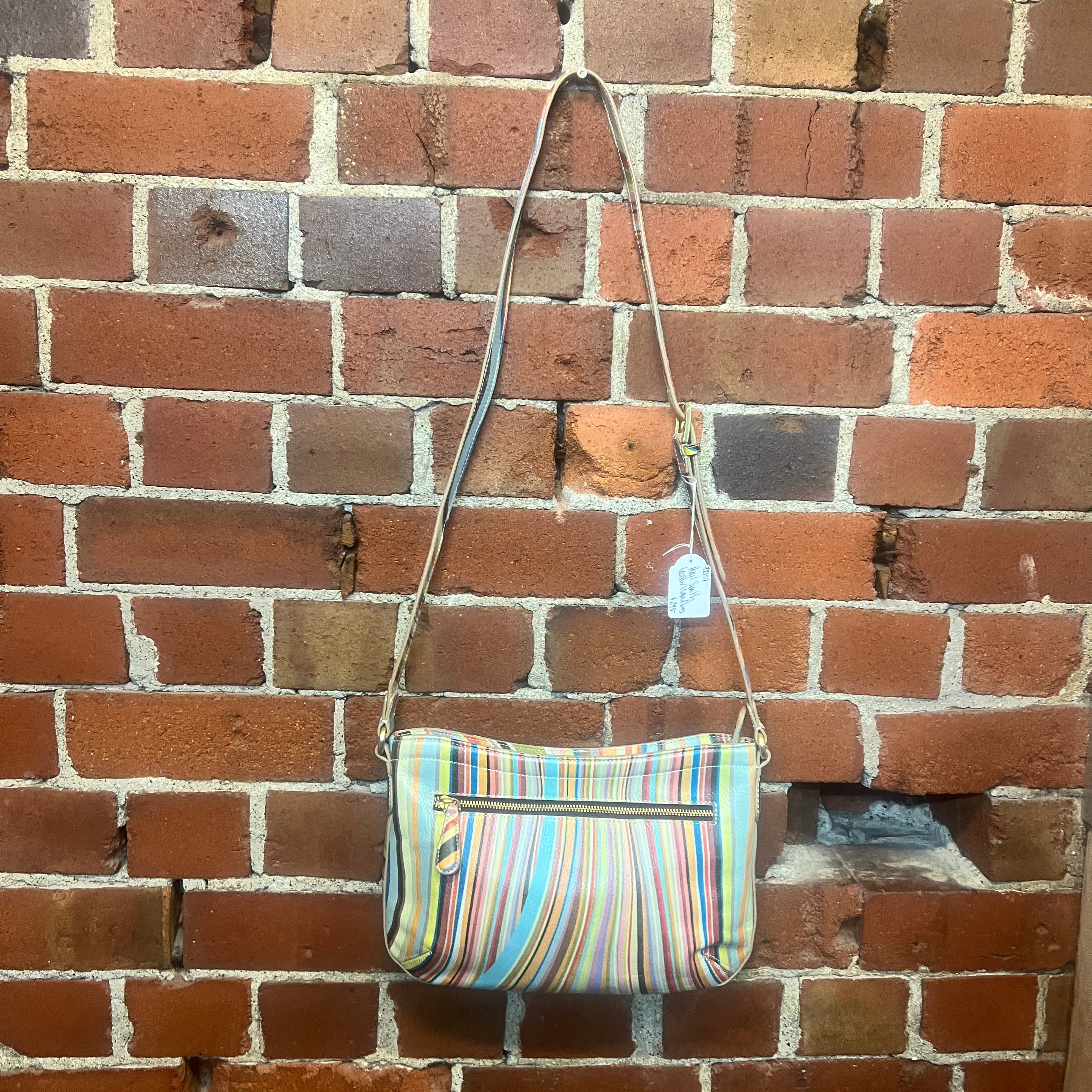 PAUL SMITH marble leather handbag