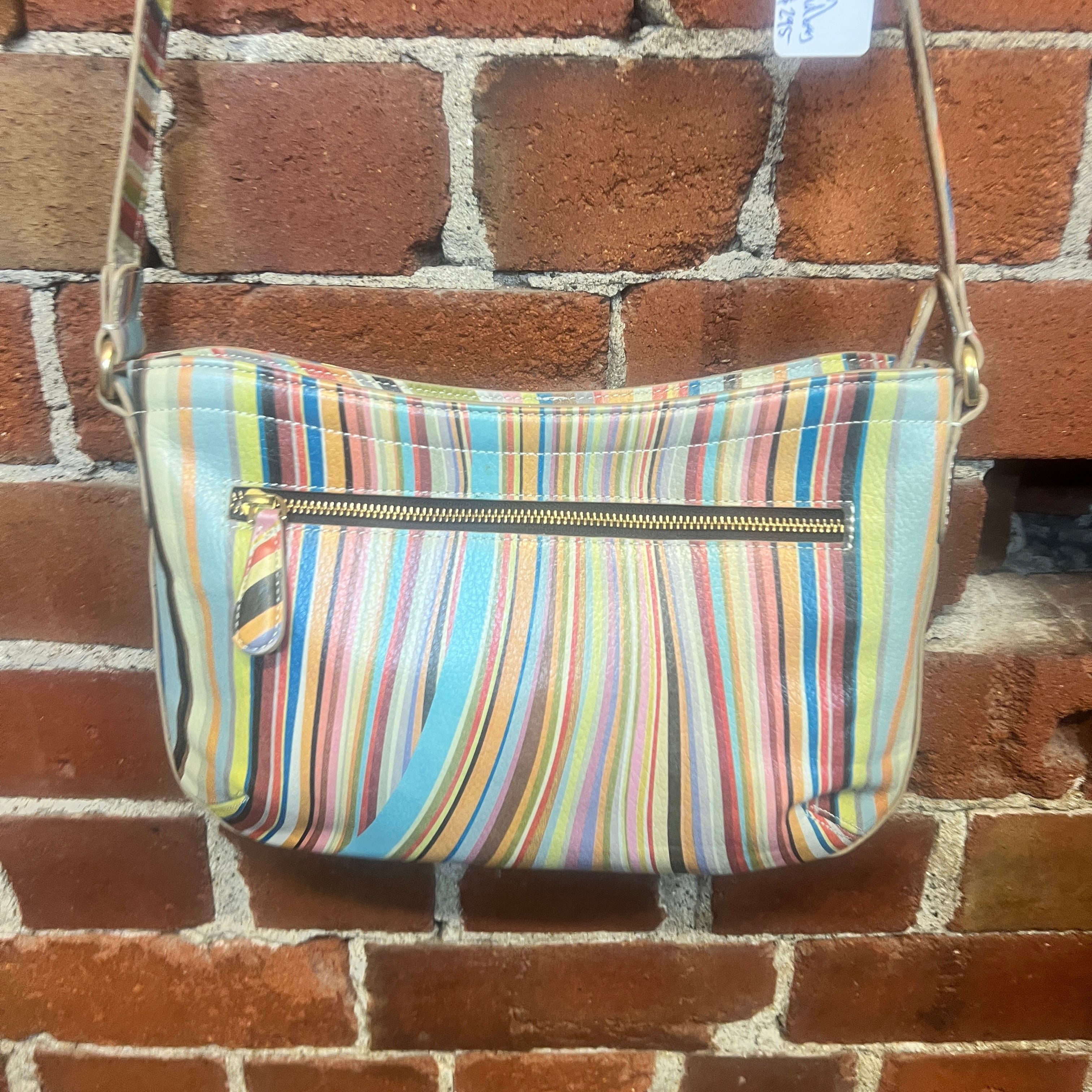 PAUL SMITH marble leather handbag