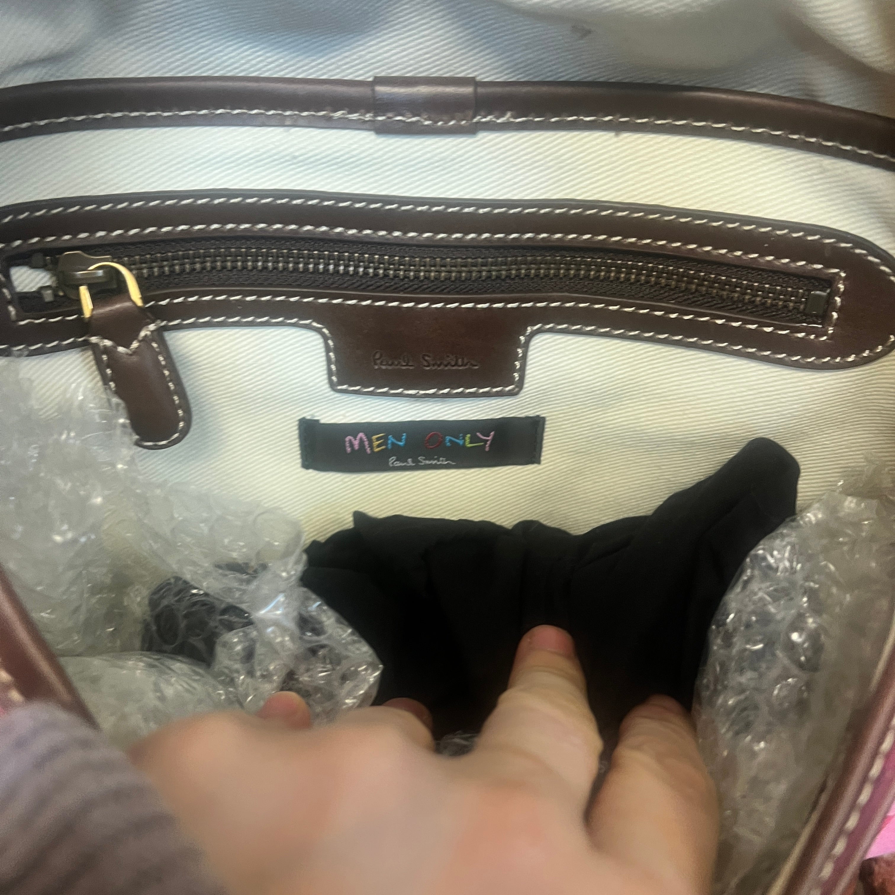 PAUL SMITH floral messenger bag