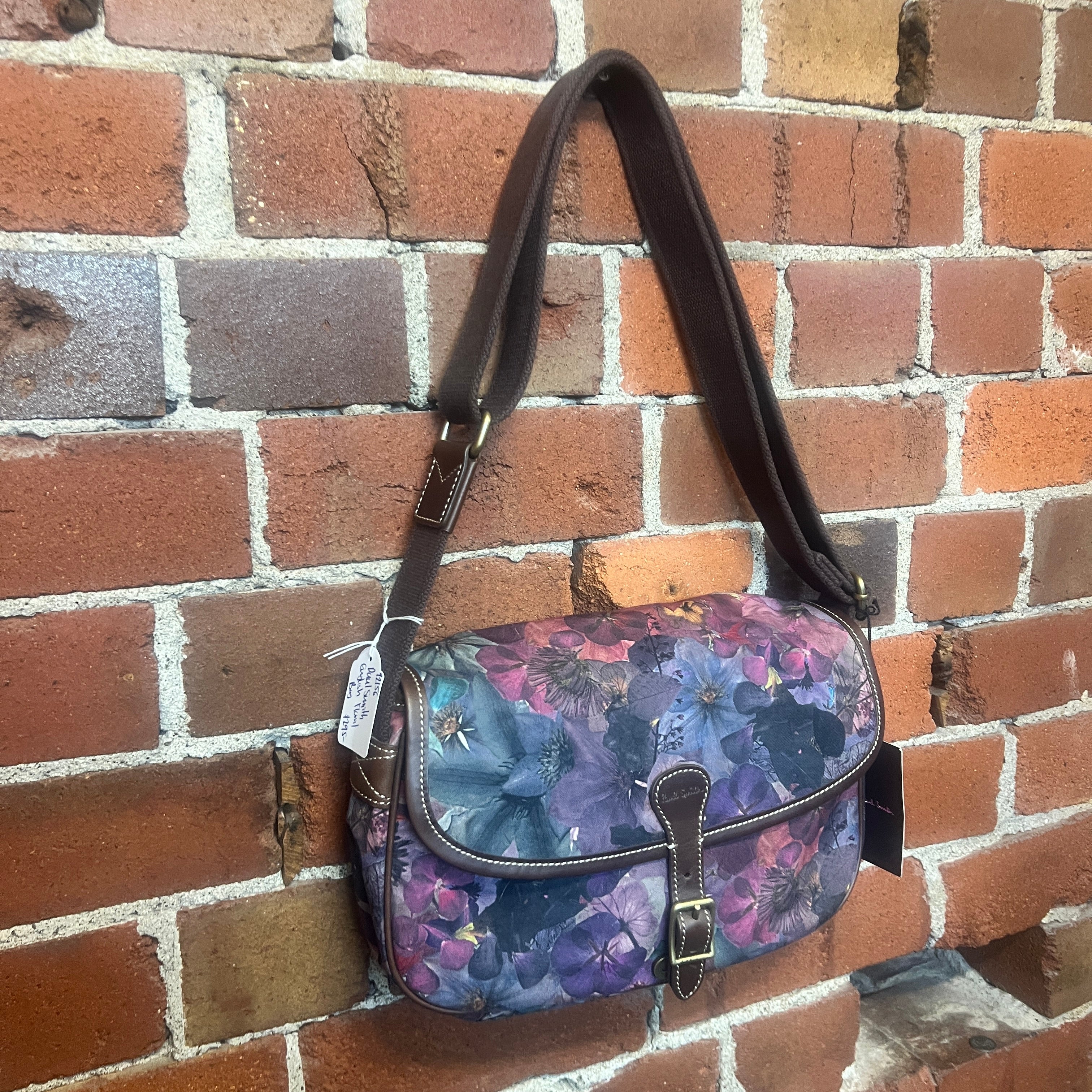 PAUL SMITH floral messenger bag