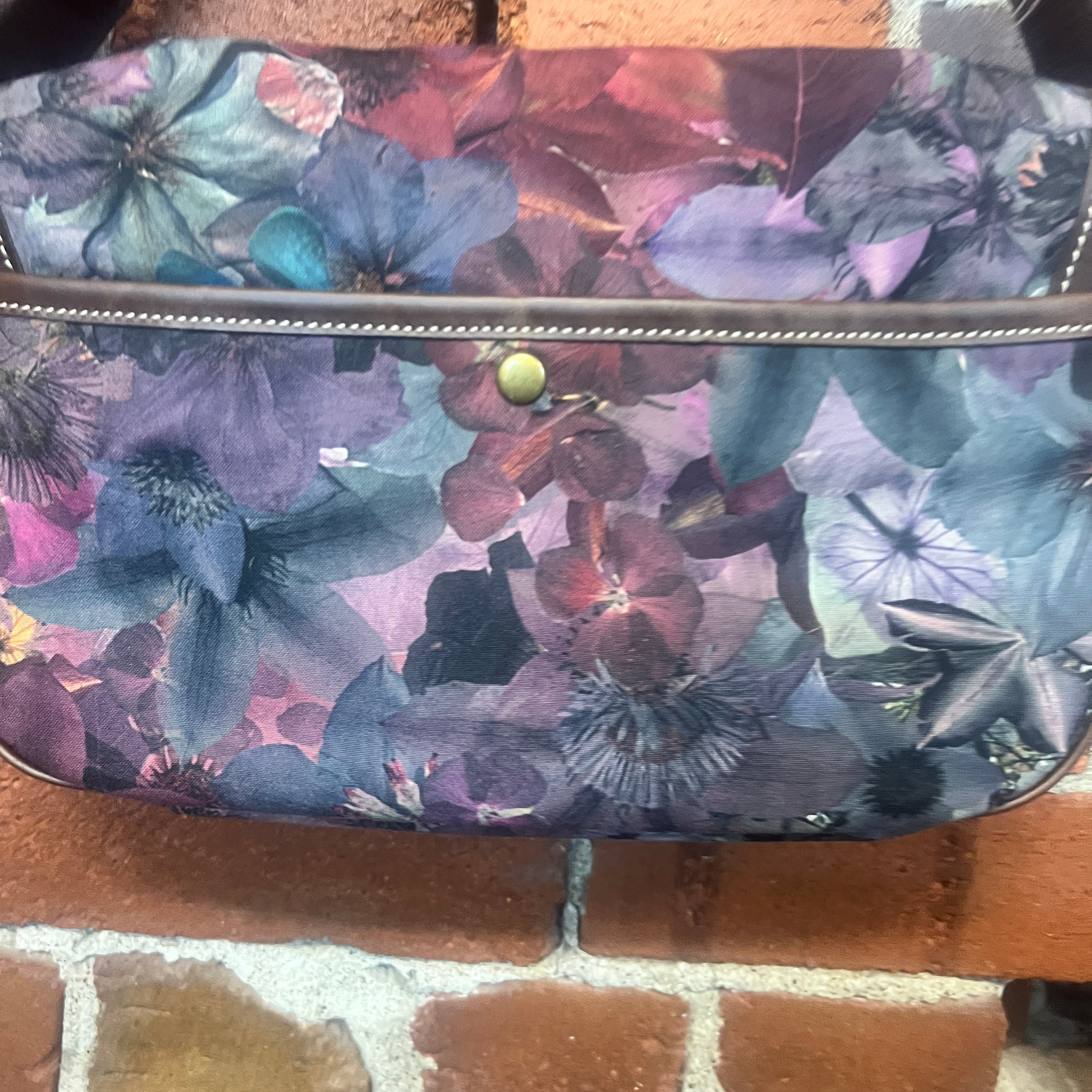 PAUL SMITH floral messenger bag