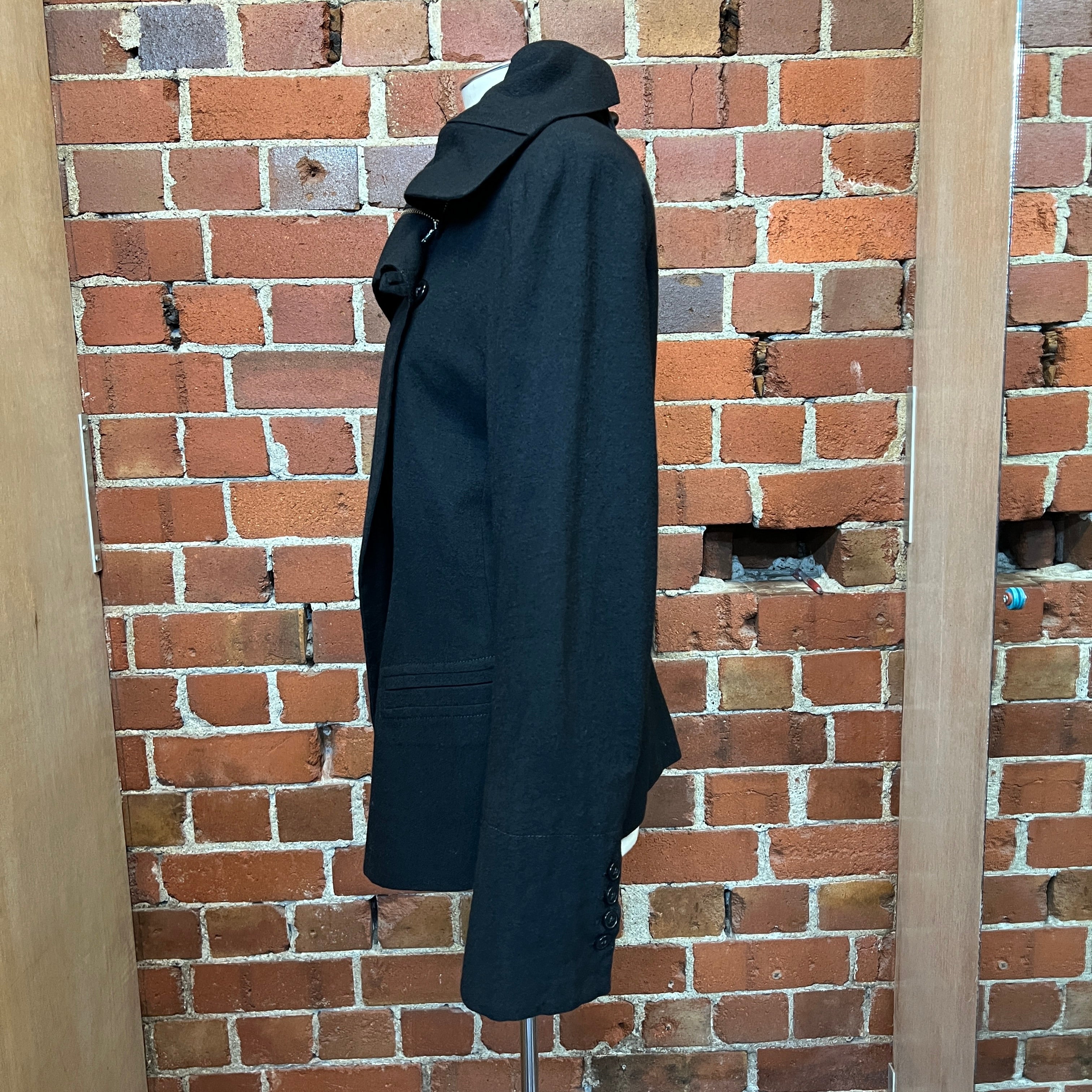 ANN DEMEULEMEESTER wool jacket