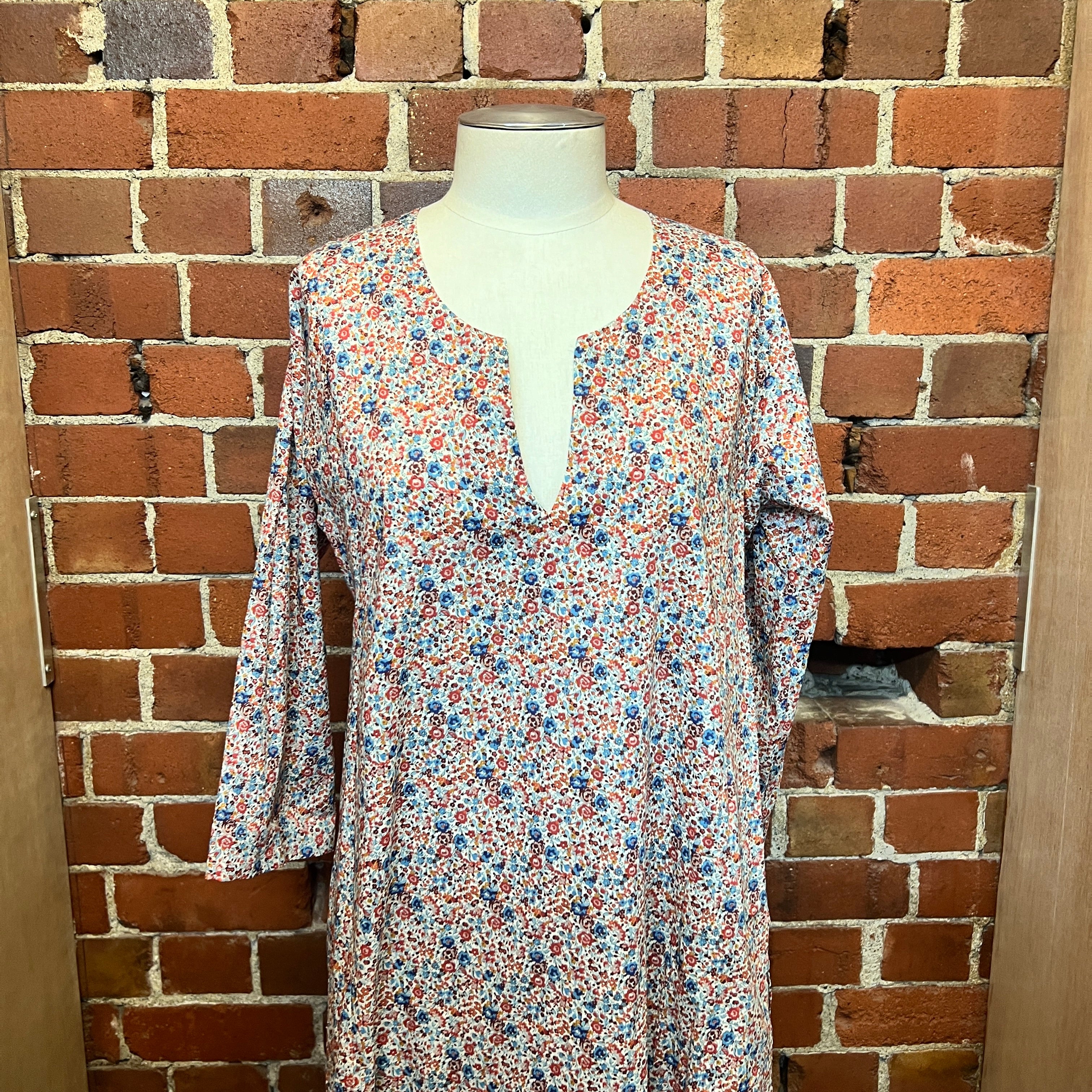 JESS BROWN USA designer floral dress