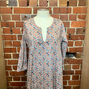 JESS BROWN USA designer floral dress